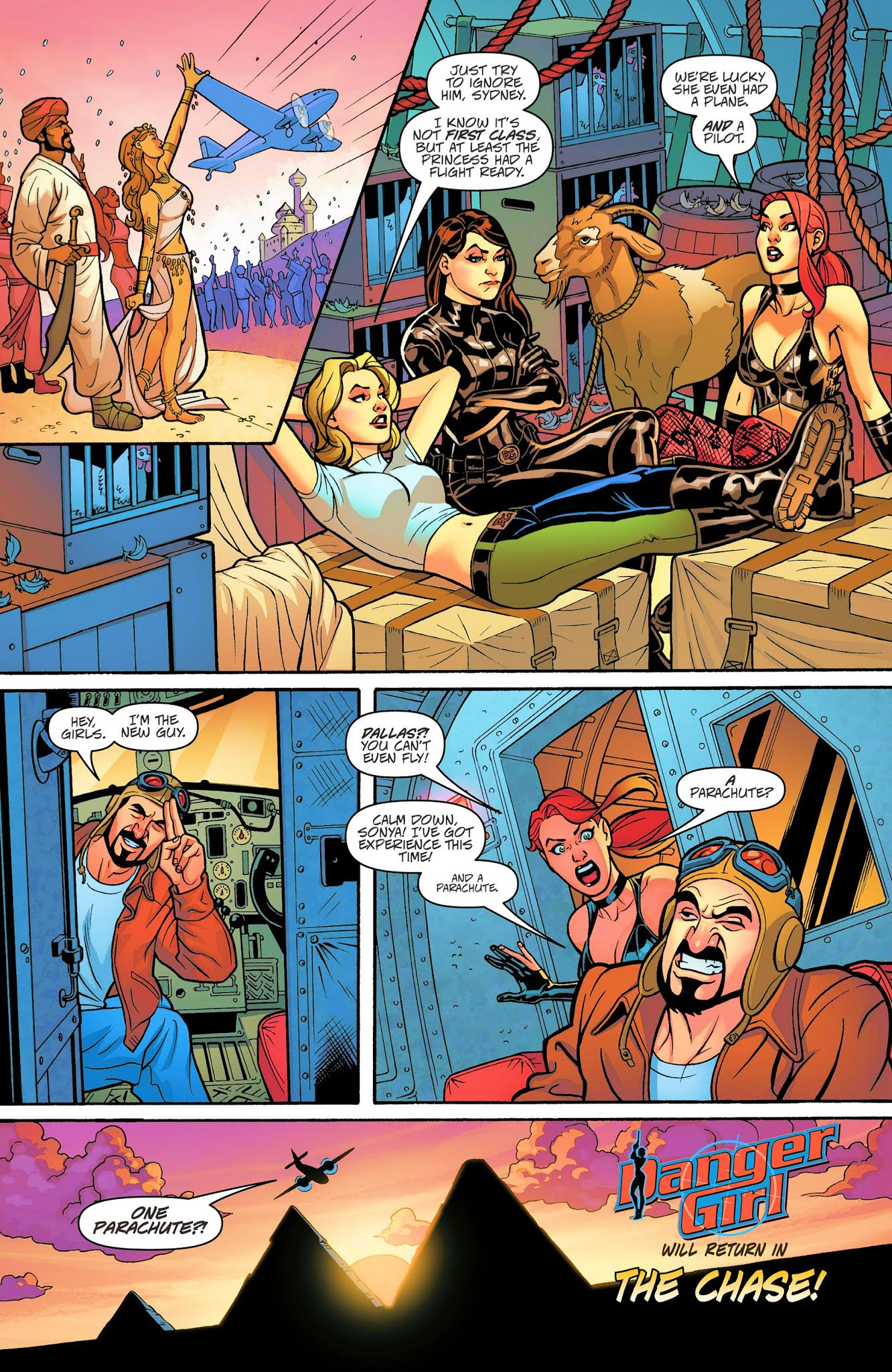 Read online Danger Girl: Trinity comic -  Issue #4 - 24