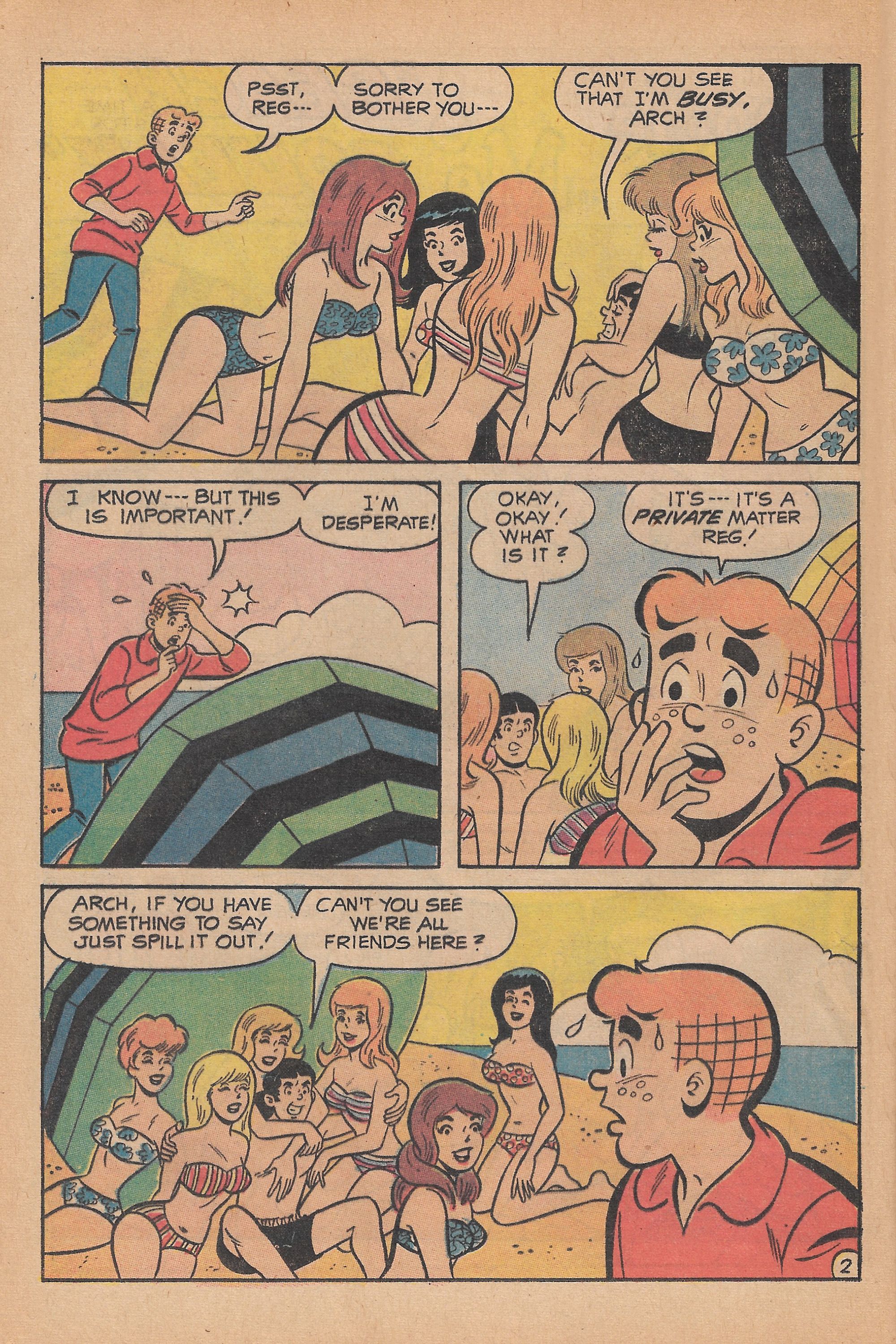 Read online Reggie and Me (1966) comic -  Issue #50 - 30