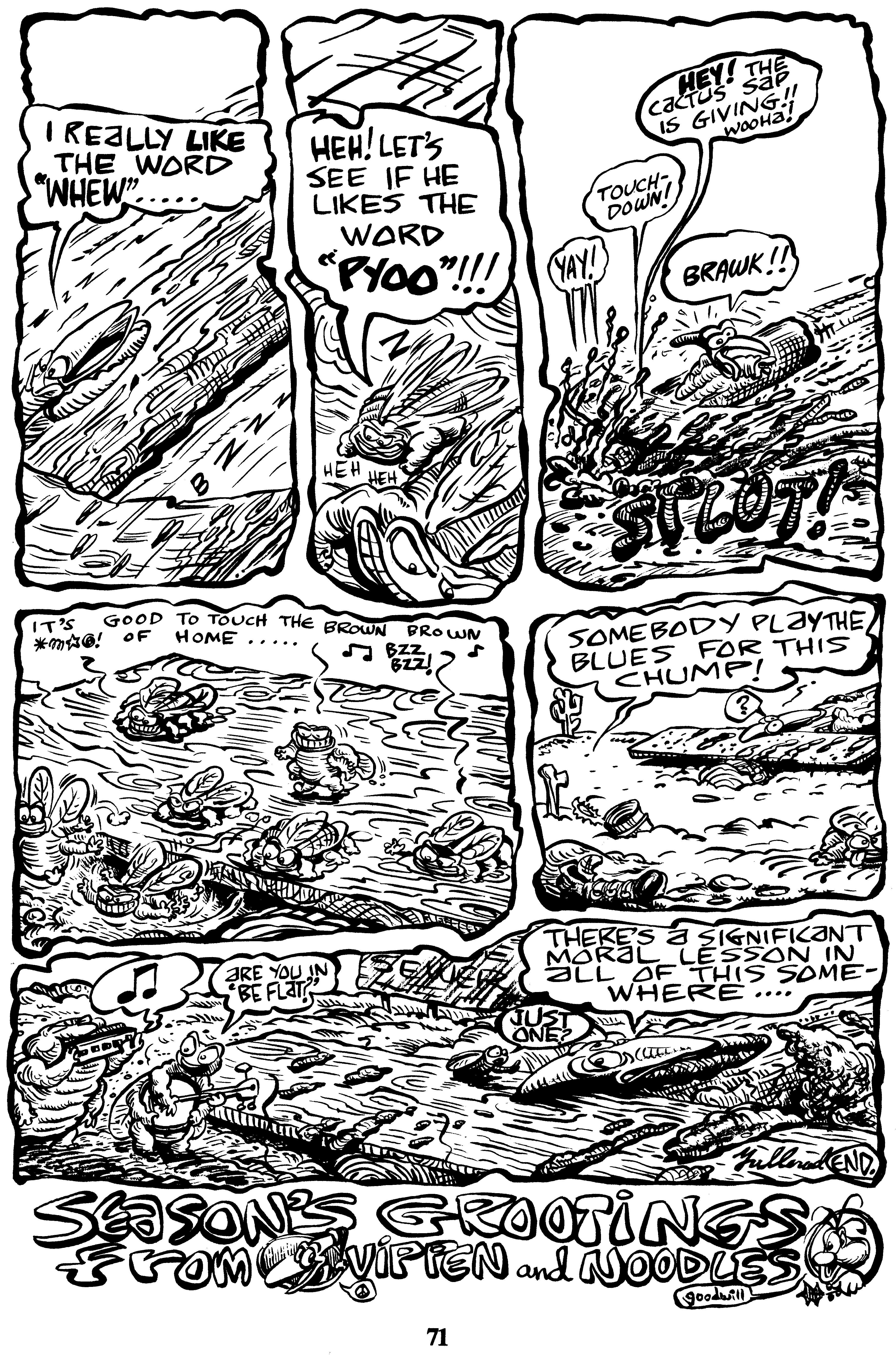 Read online Critters comic -  Issue #50 - 73
