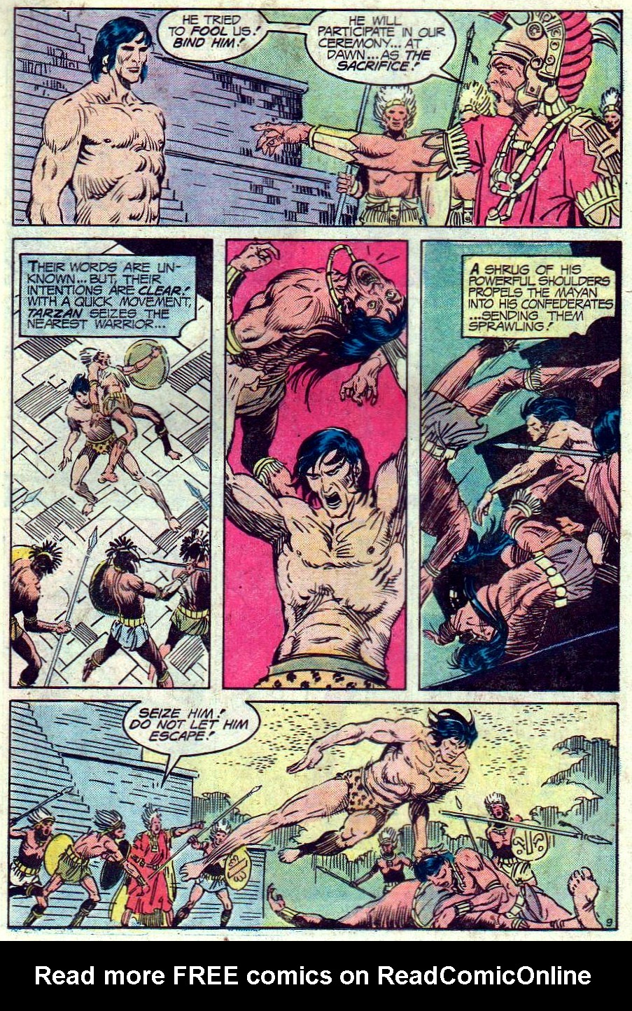 Read online Tarzan (1972) comic -  Issue #241 - 10