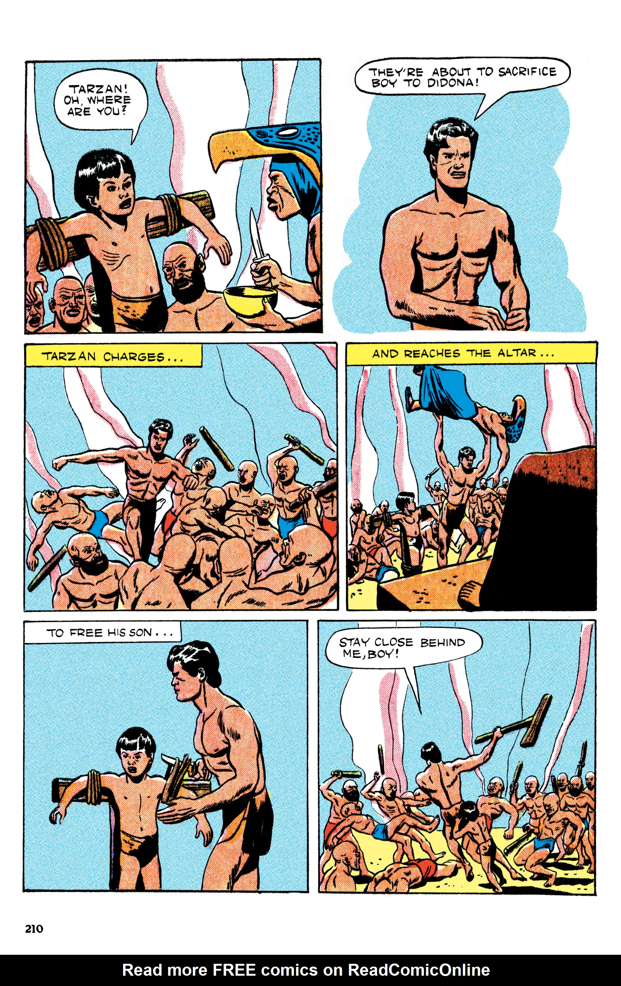 Read online Edgar Rice Burroughs Tarzan: The Jesse Marsh Years Omnibus comic -  Issue # TPB (Part 3) - 12
