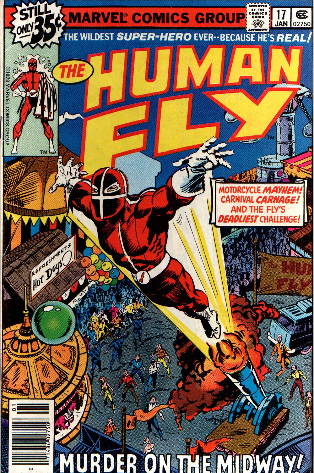 Read online The Human Fly comic -  Issue #17 - 1
