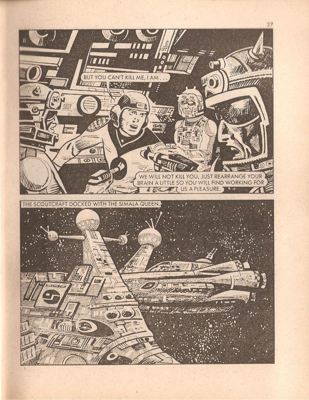 Read online Starblazer comic -  Issue #23 - 27