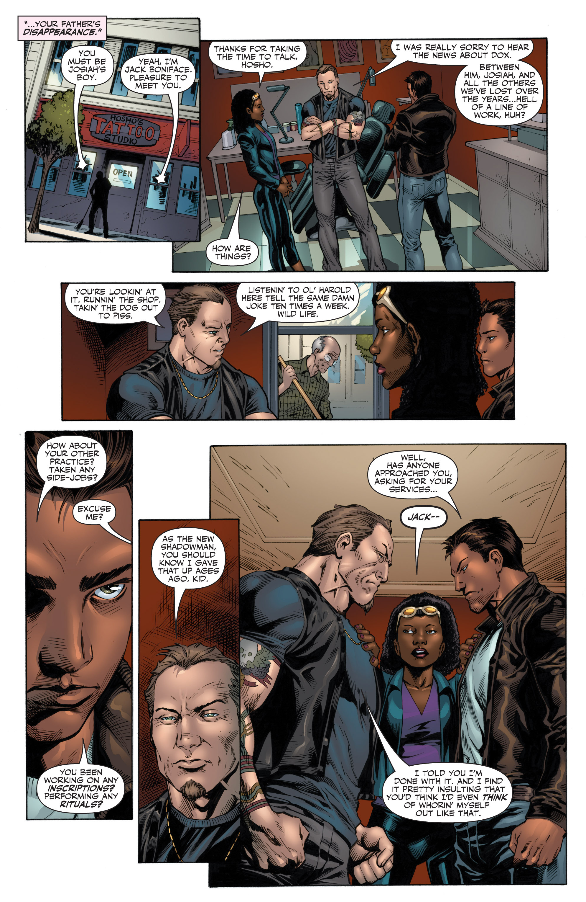 Read online Shadowman (2012) comic -  Issue #12 - 21