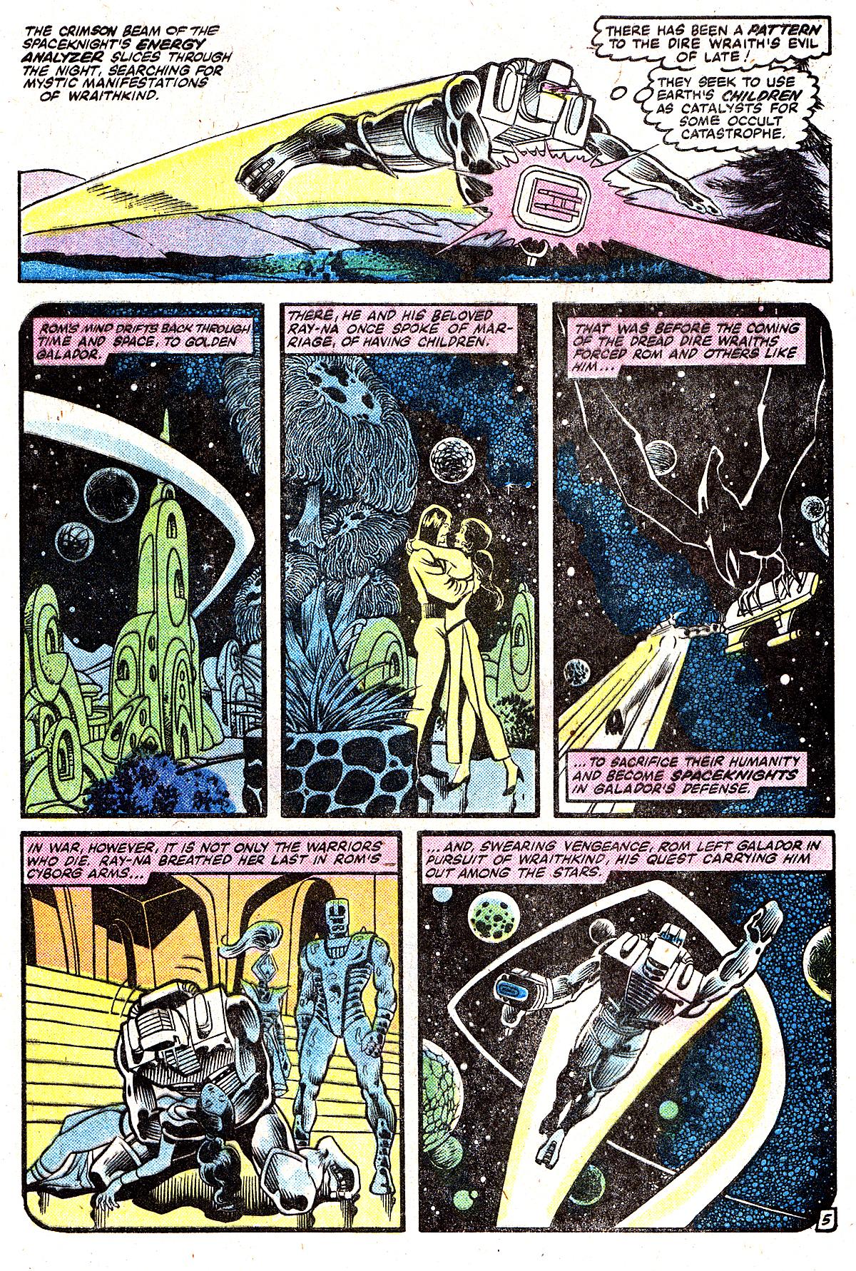 Read online ROM (1979) comic -  Issue #40 - 6