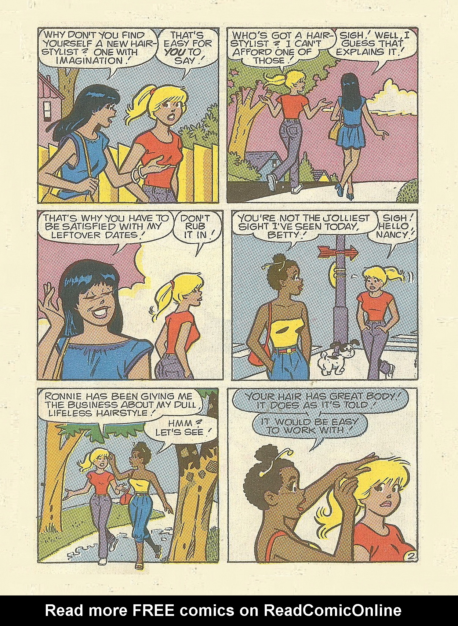 Read online Betty and Veronica Digest Magazine comic -  Issue #55 - 101