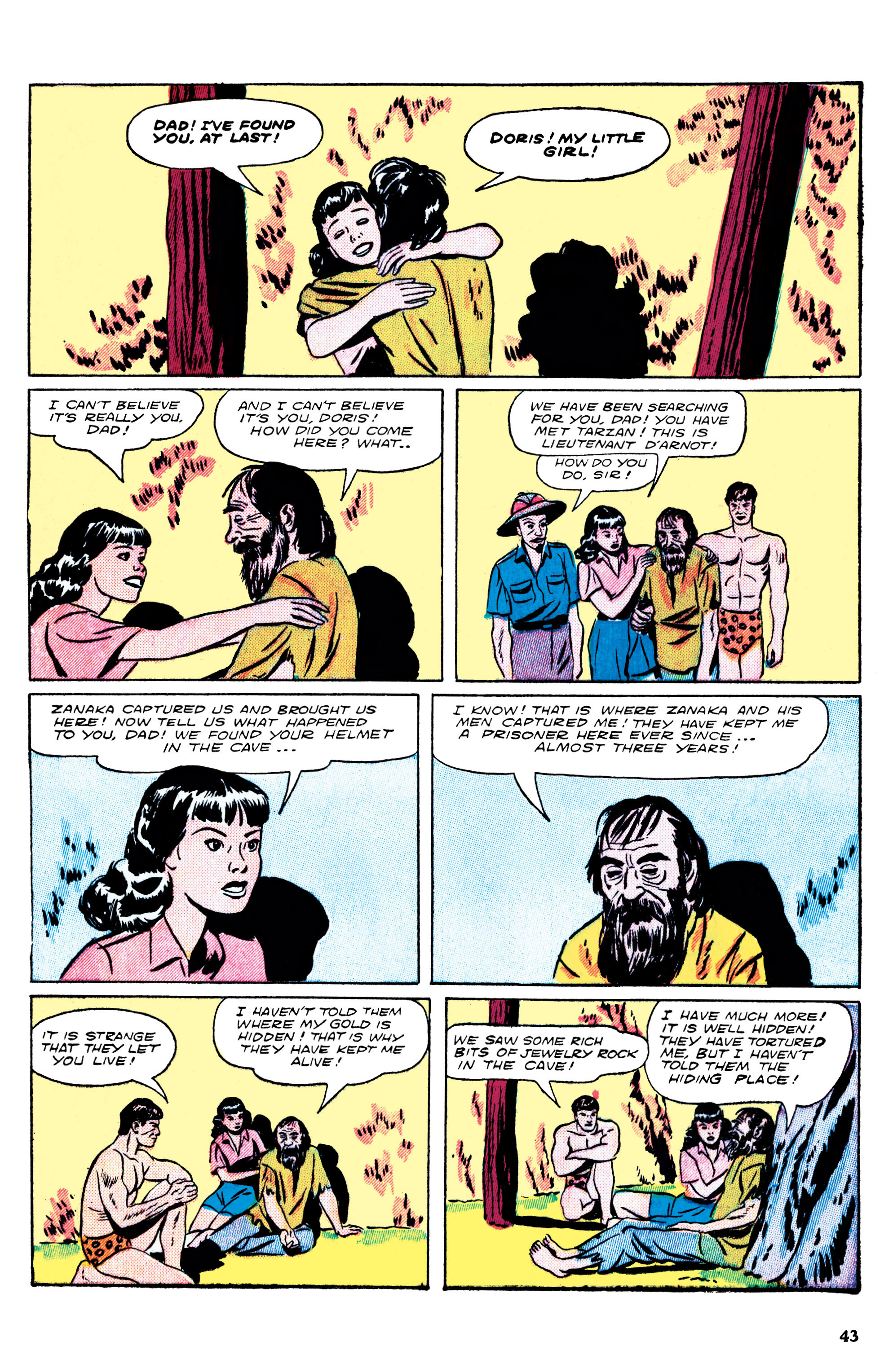 Read online Edgar Rice Burroughs Tarzan: The Jesse Marsh Years Omnibus comic -  Issue # TPB (Part 1) - 44