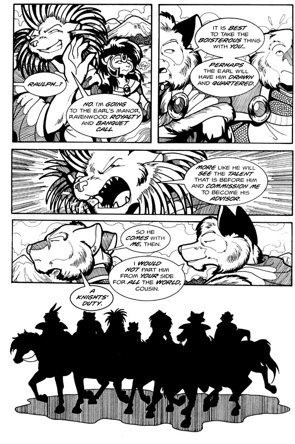 Read online Tall Tails: Thieves' Quest comic -  Issue #5 - 17