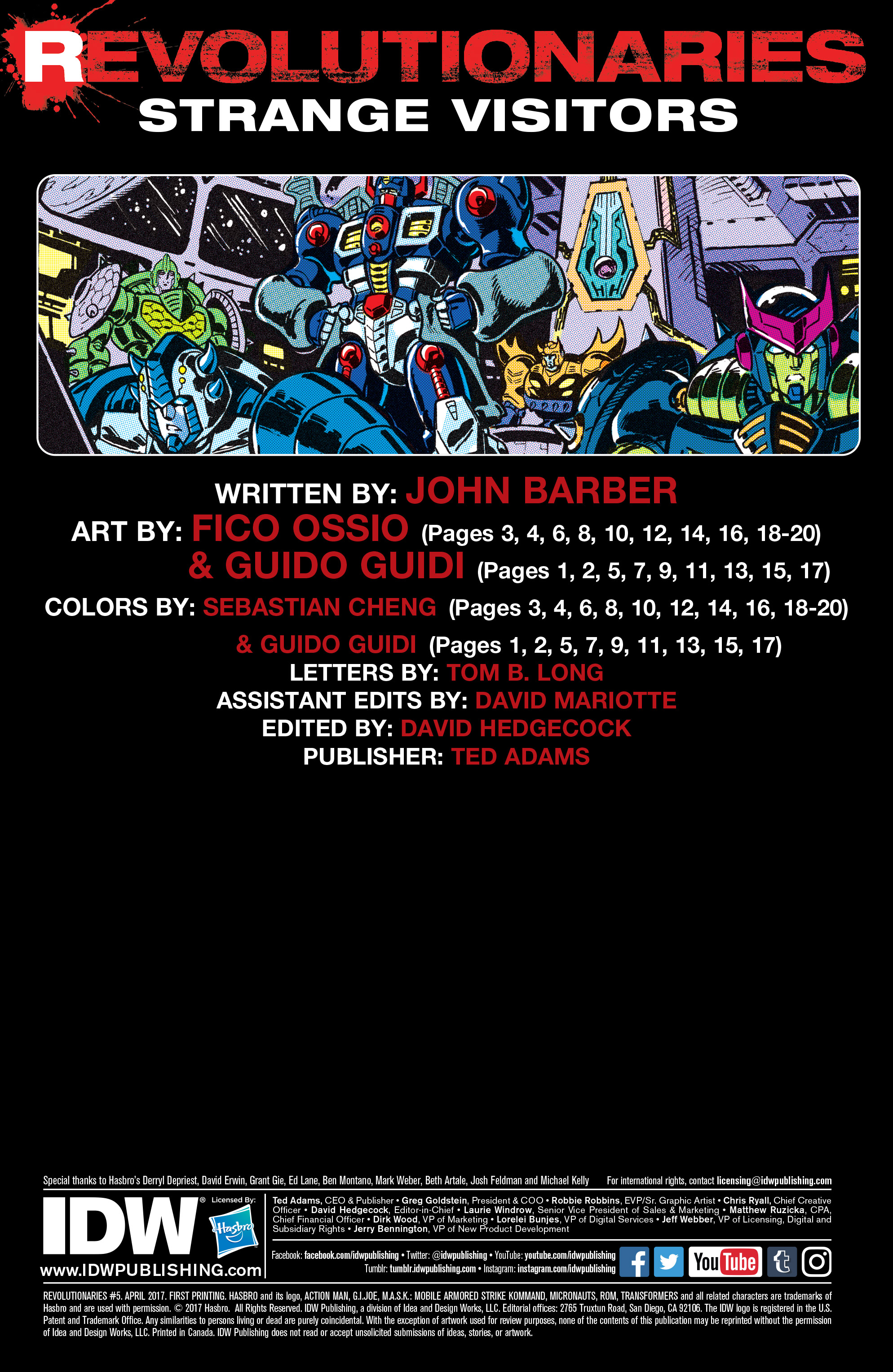 Read online Revolutionaries comic -  Issue #5 - 2
