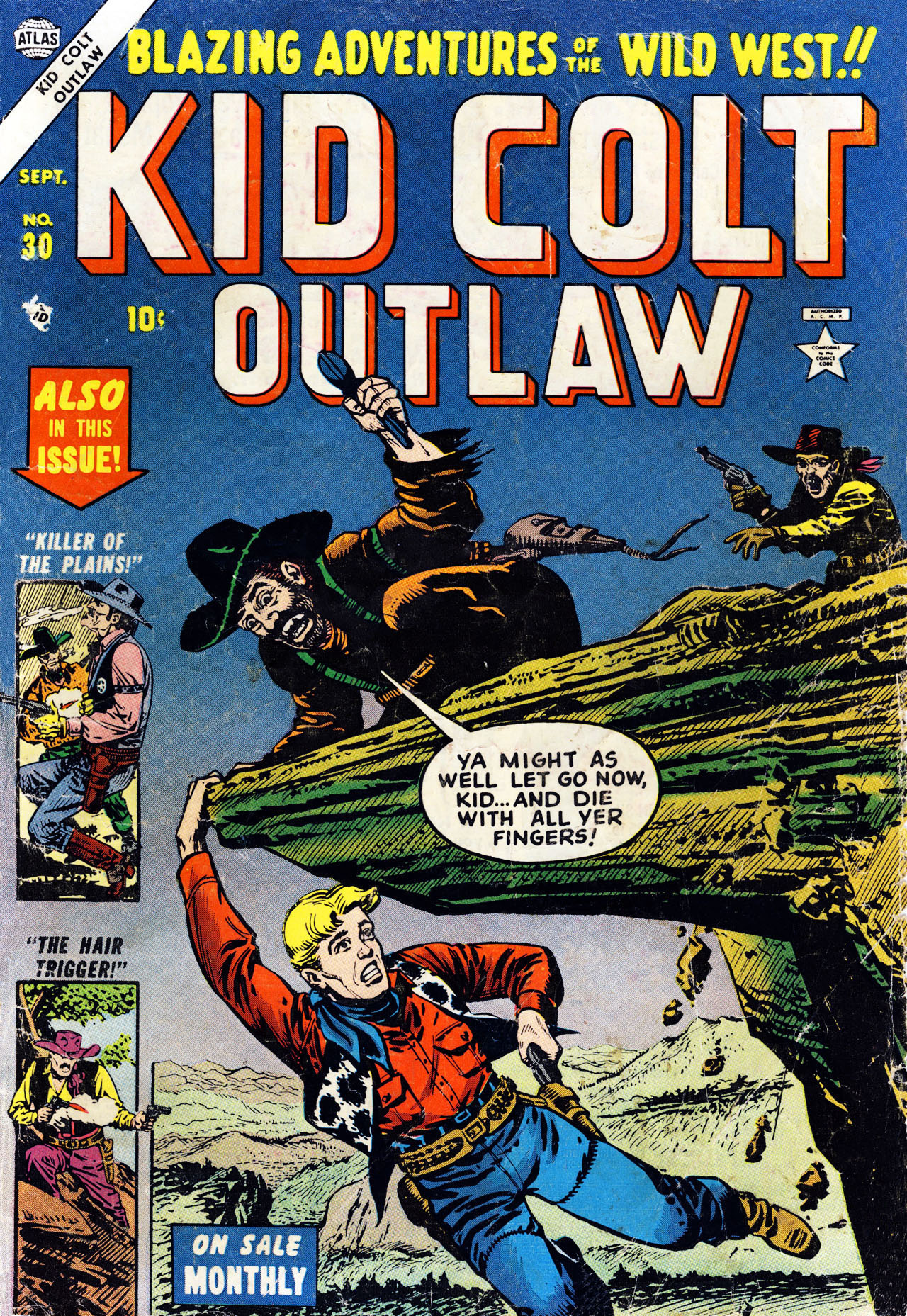 Read online Kid Colt Outlaw comic -  Issue #30 - 1