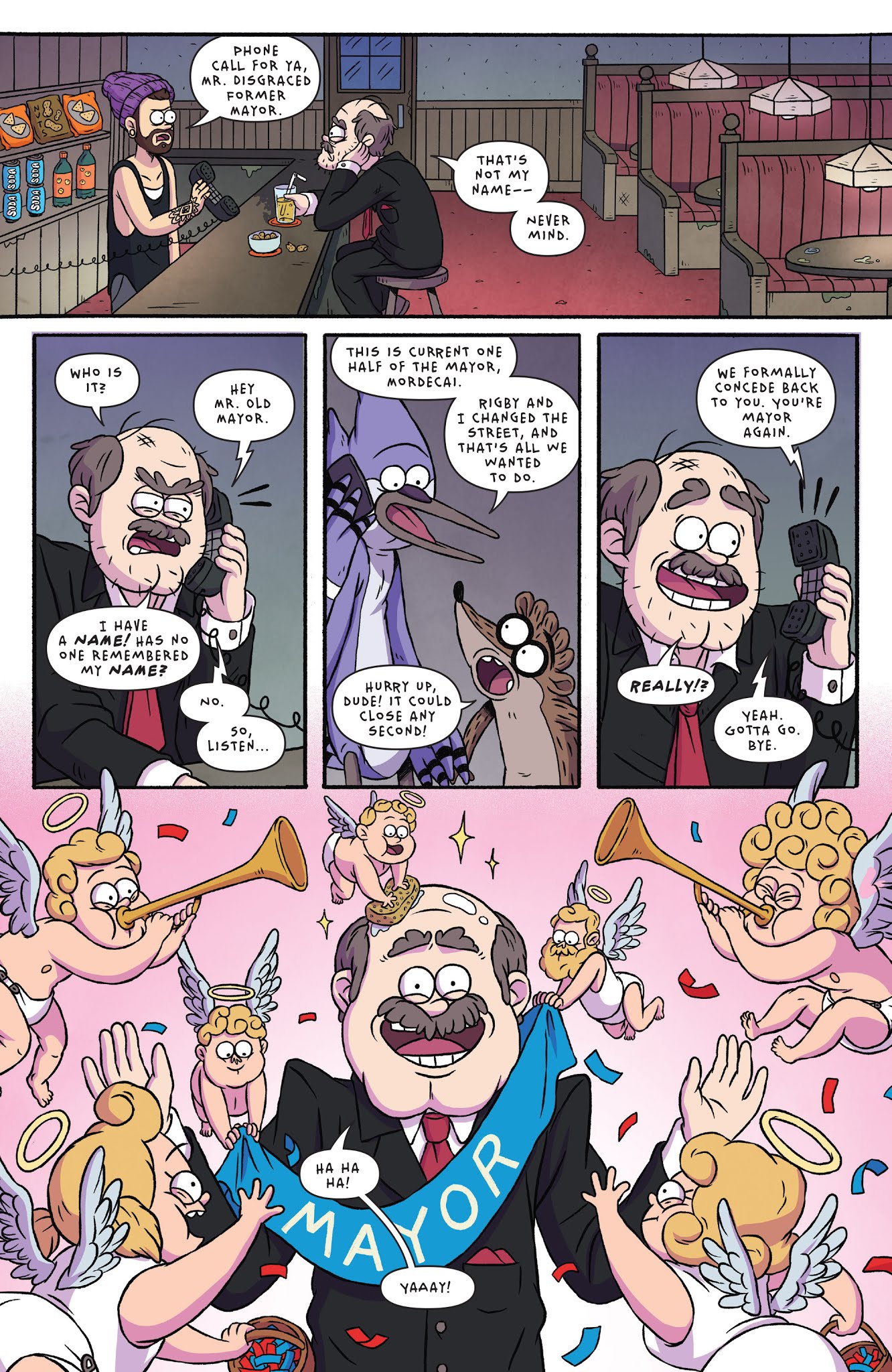Read online Regular Show: 25 Years Later comic -  Issue #2 - 19