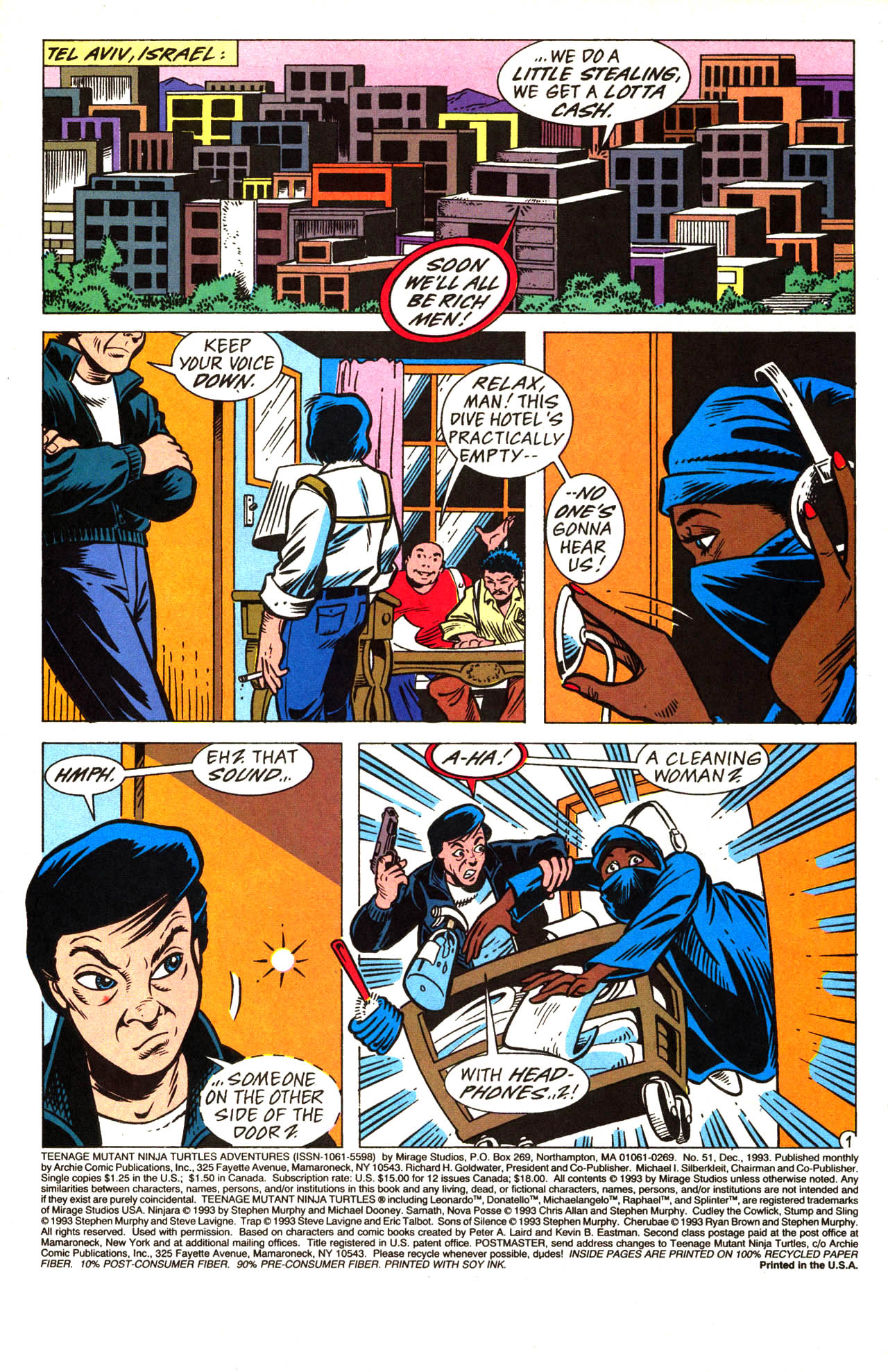 Read online Teenage Mutant Ninja Turtles Adventures (1989) comic -  Issue #51 - 3