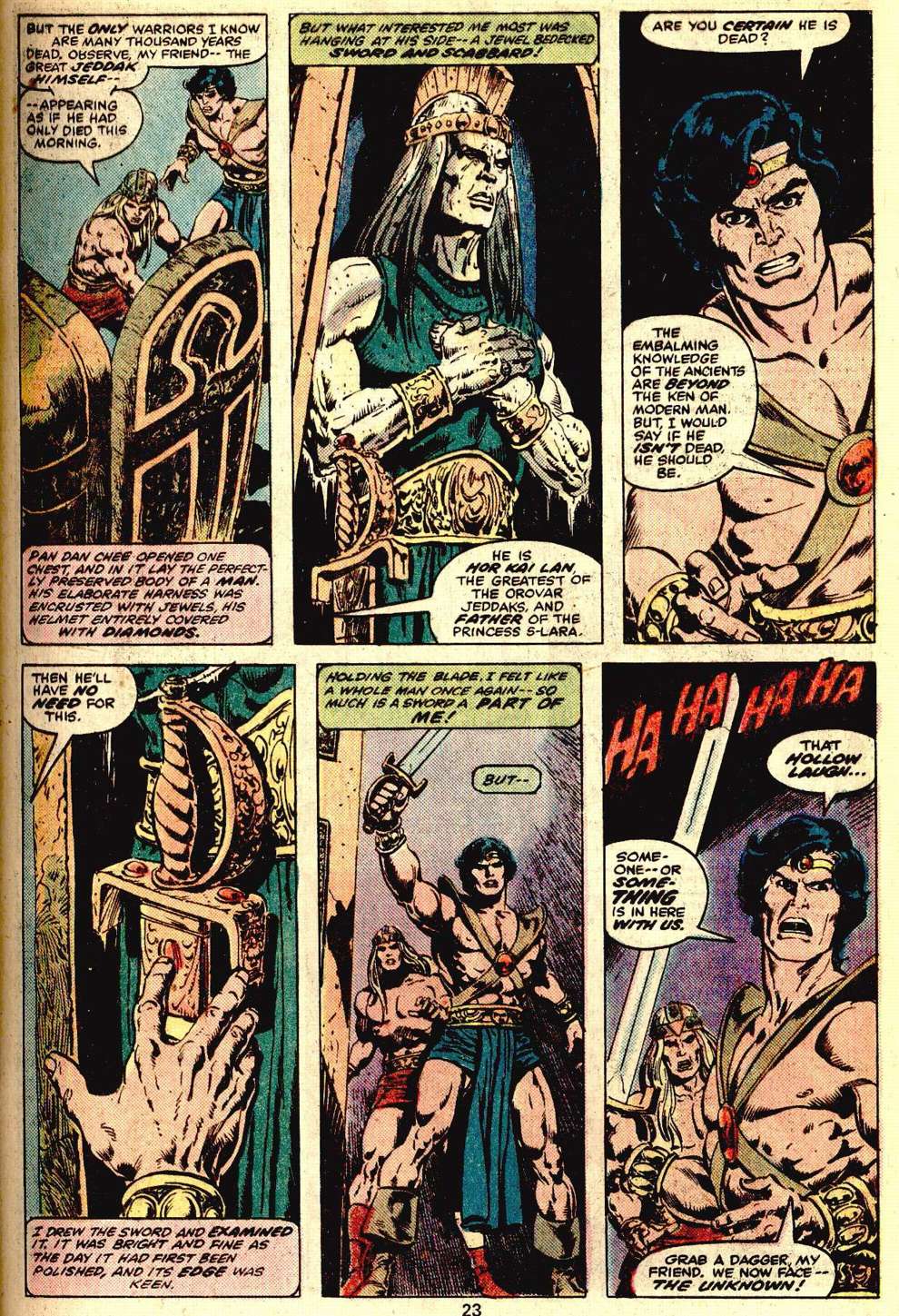 Read online John Carter Warlord of Mars comic -  Issue # _Annual 1 - 18