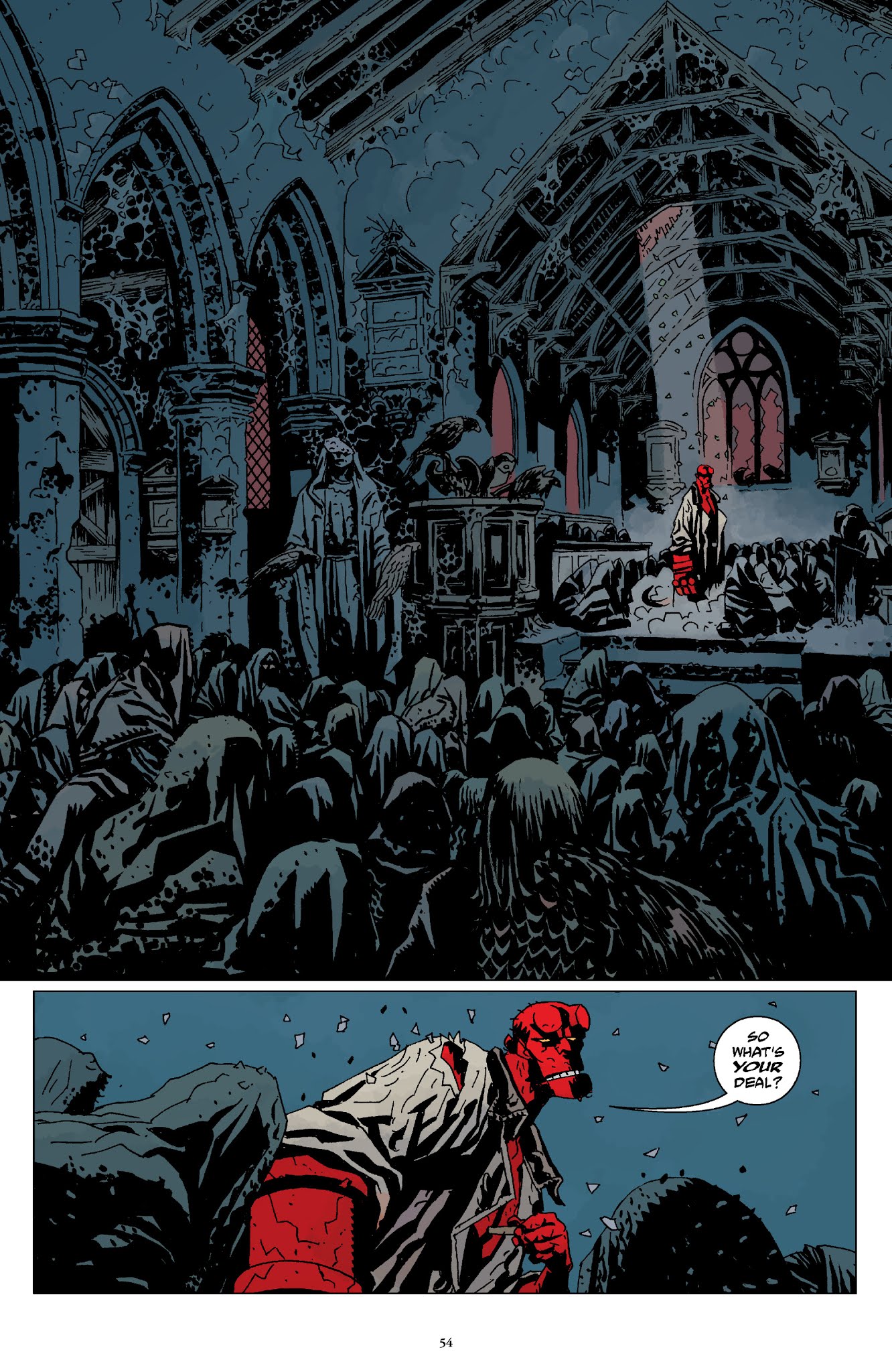 Read online Hellboy Omnibus comic -  Issue # TPB 3 (Part 1) - 55