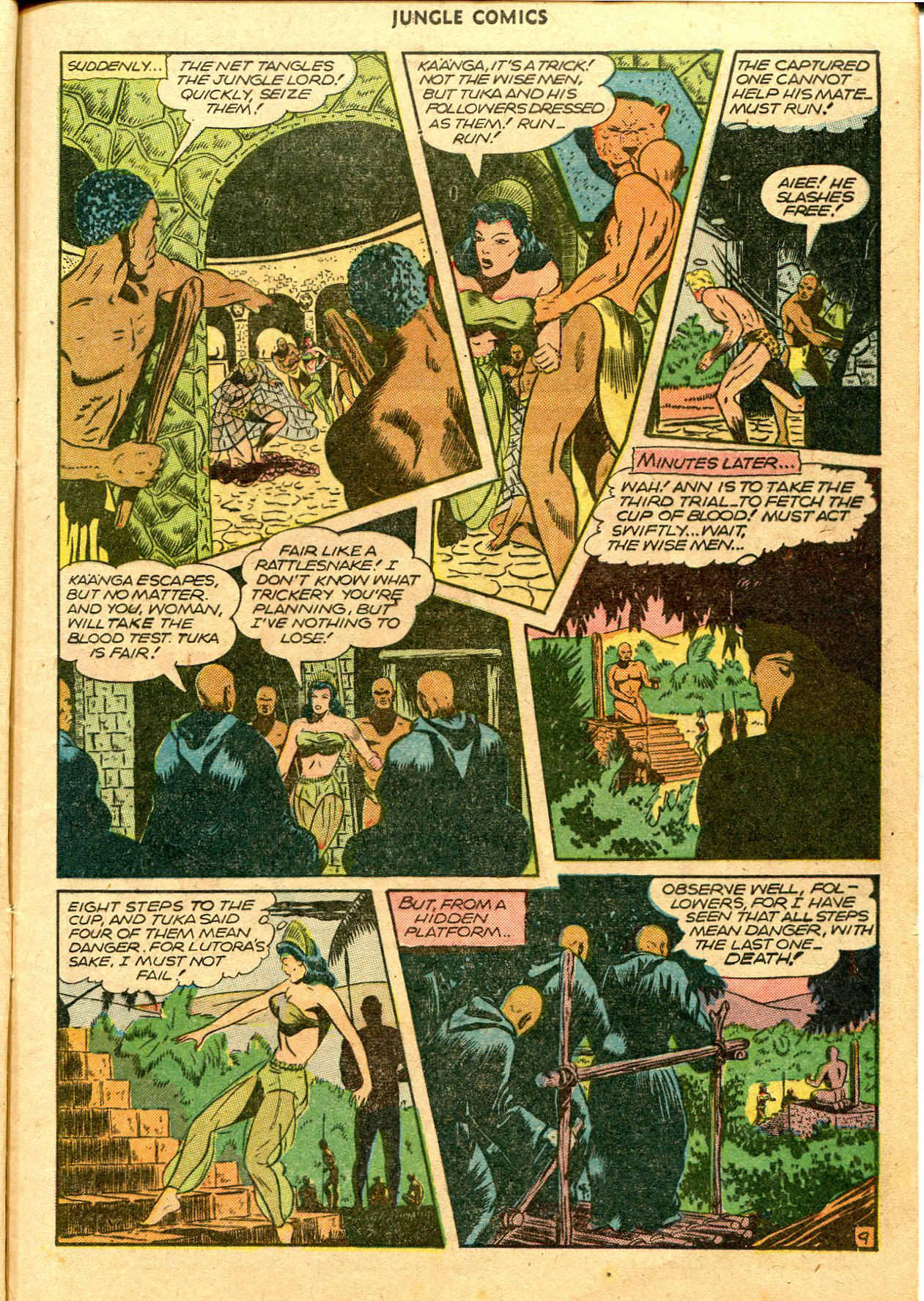 Read online Jungle Comics comic -  Issue #75 - 11