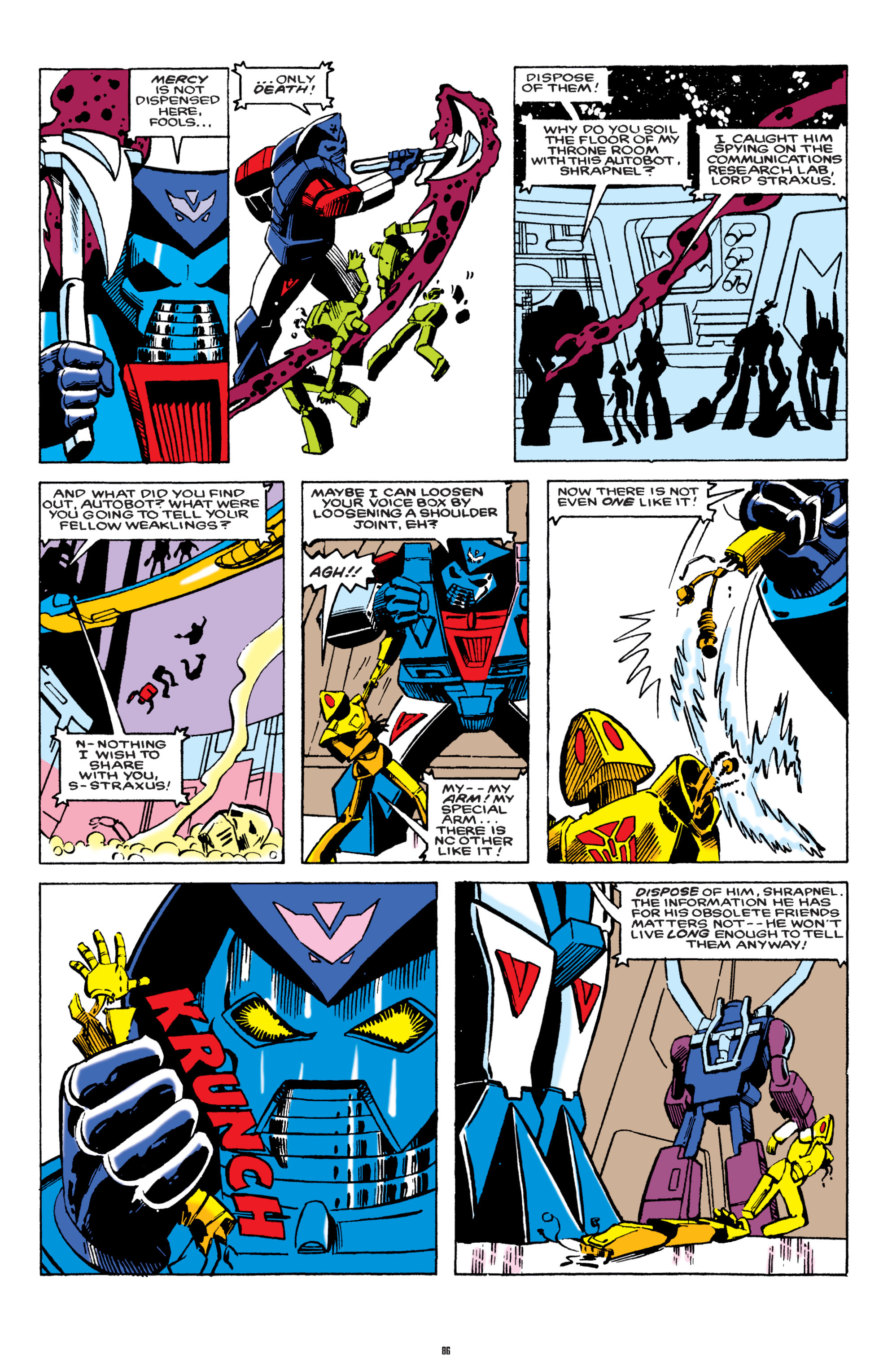 Read online The Transformers Classics comic -  Issue # TPB 2 - 87