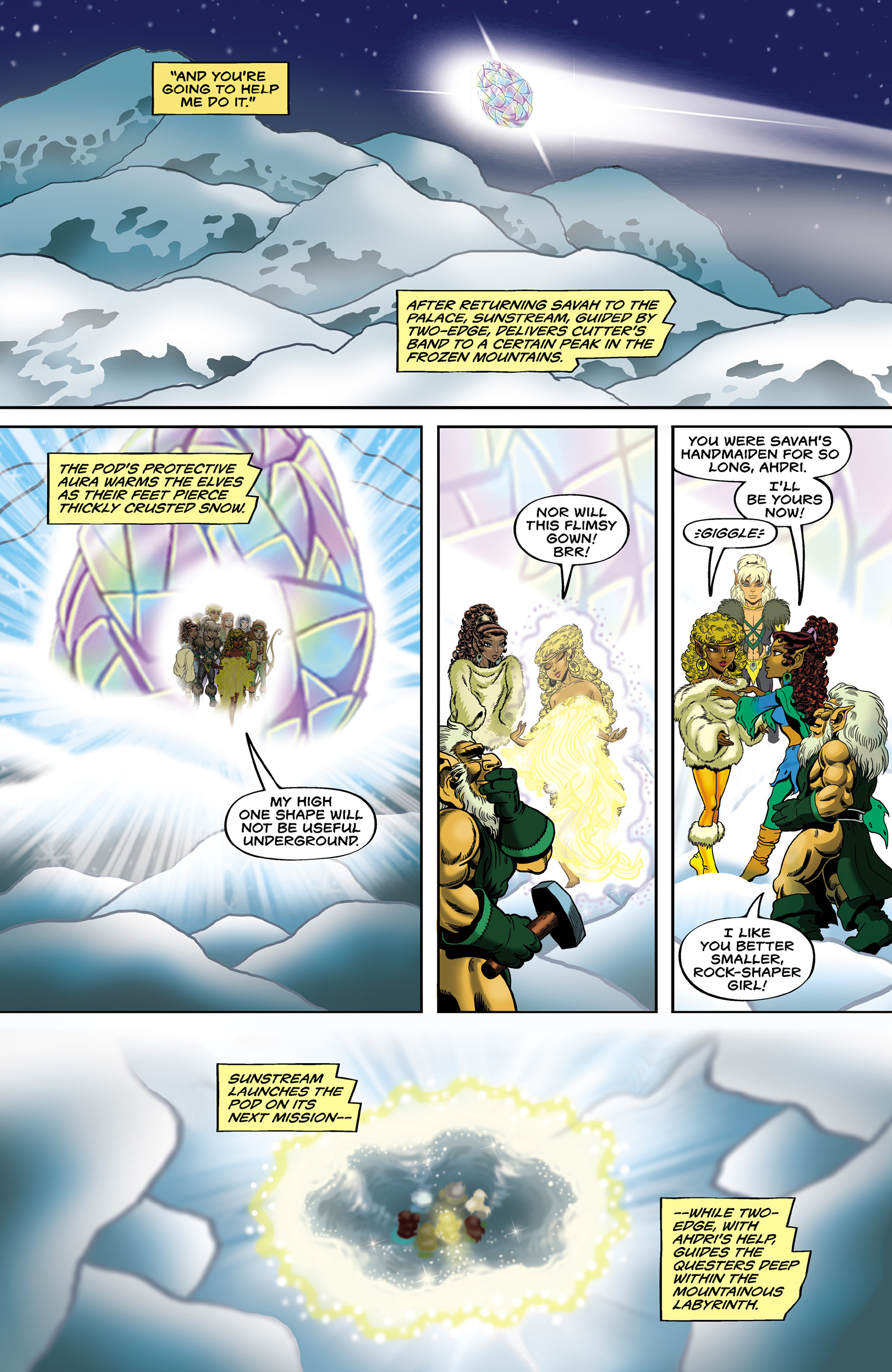 Read online ElfQuest: The Final Quest comic -  Issue #17 - 18