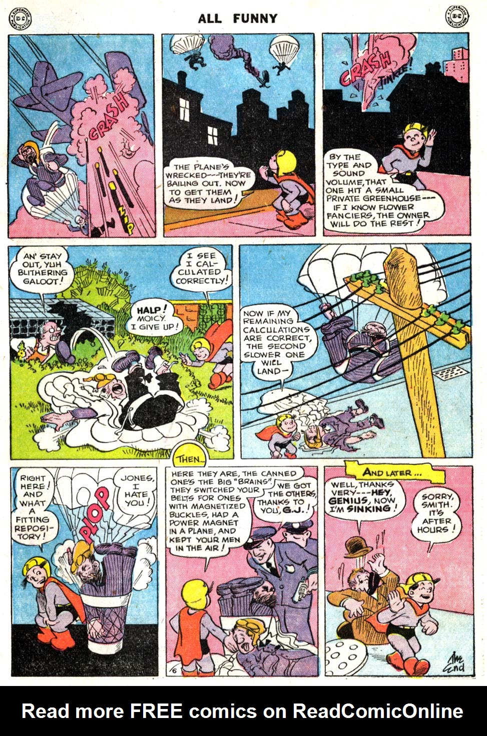 Read online All Funny Comics comic -  Issue #4 - 49