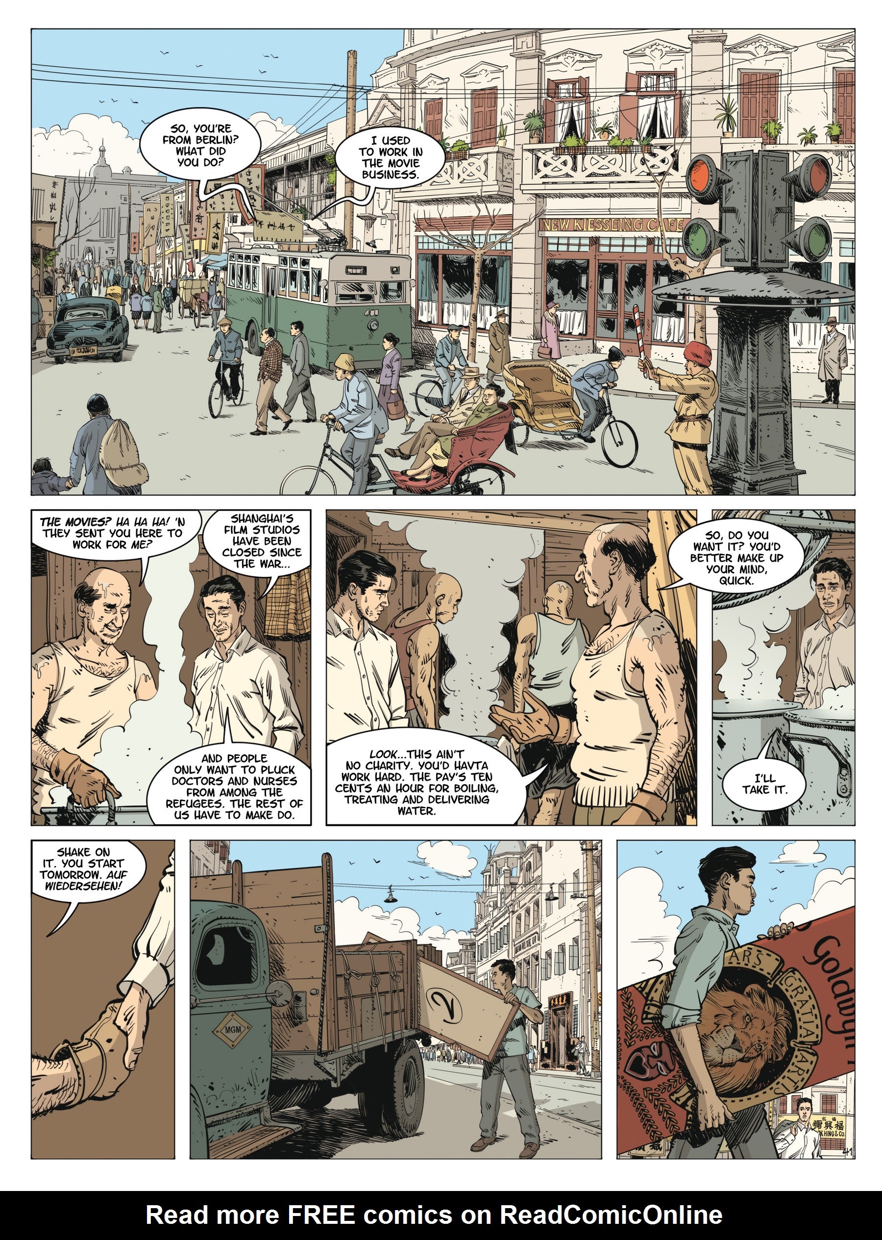 Read online Shanghai Dream comic -  Issue # TPB - 44