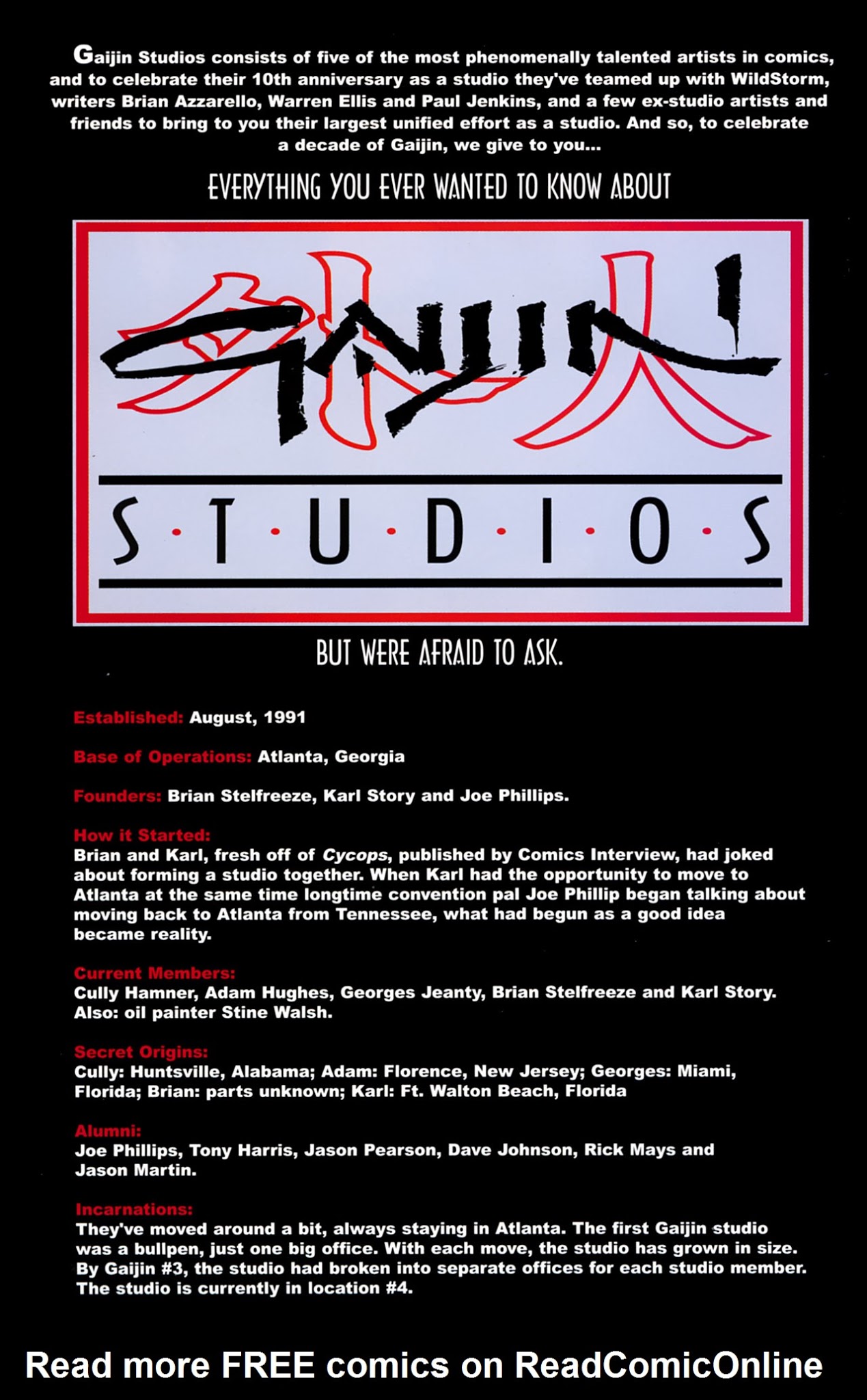 Read online Wildstorm Summer Special comic -  Issue # Full - 41