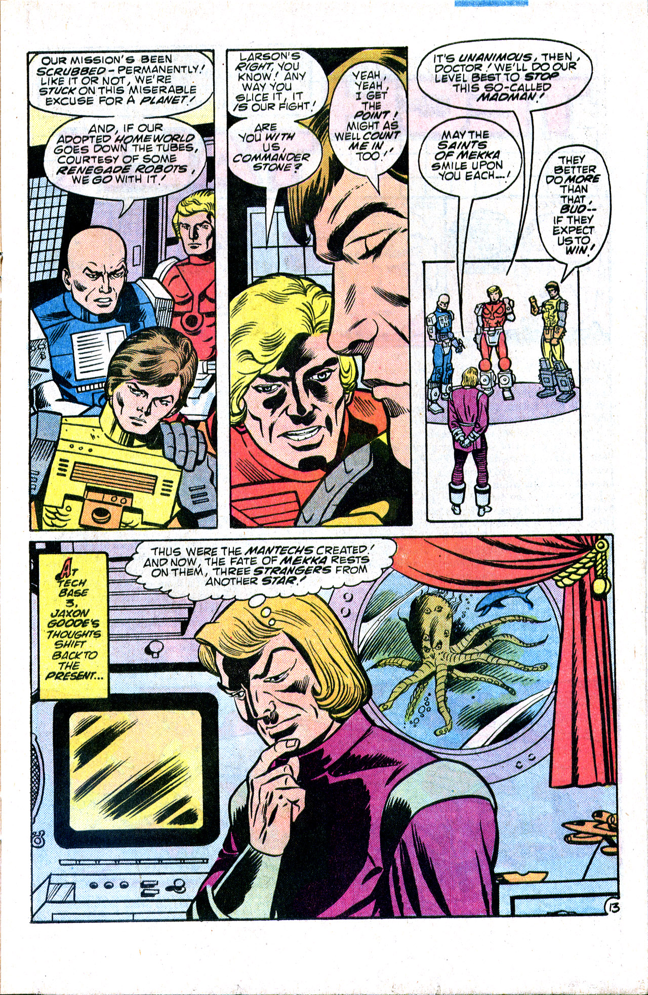 Read online ManTech Robot Warriors comic -  Issue #1 - 17