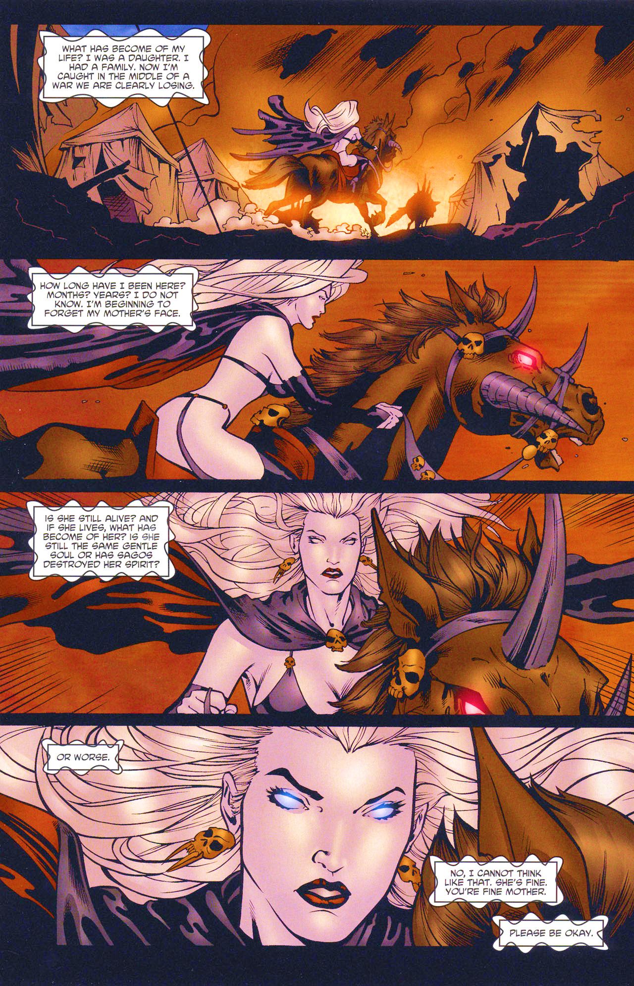 Read online Brian Pulido's Lady Death: Blacklands comic -  Issue #3 - 17