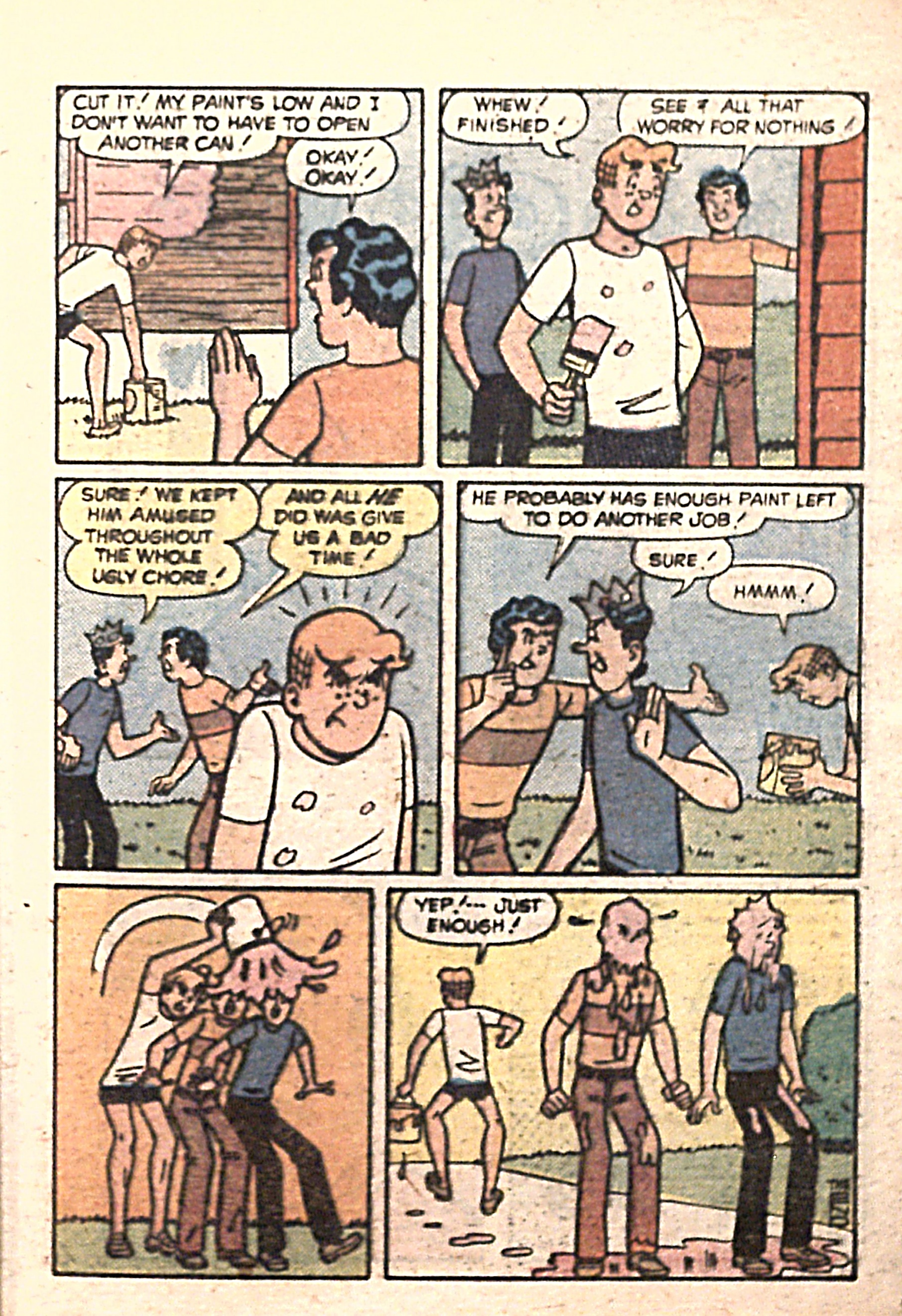 Read online Archie...Archie Andrews, Where Are You? Digest Magazine comic -  Issue #12 - 13