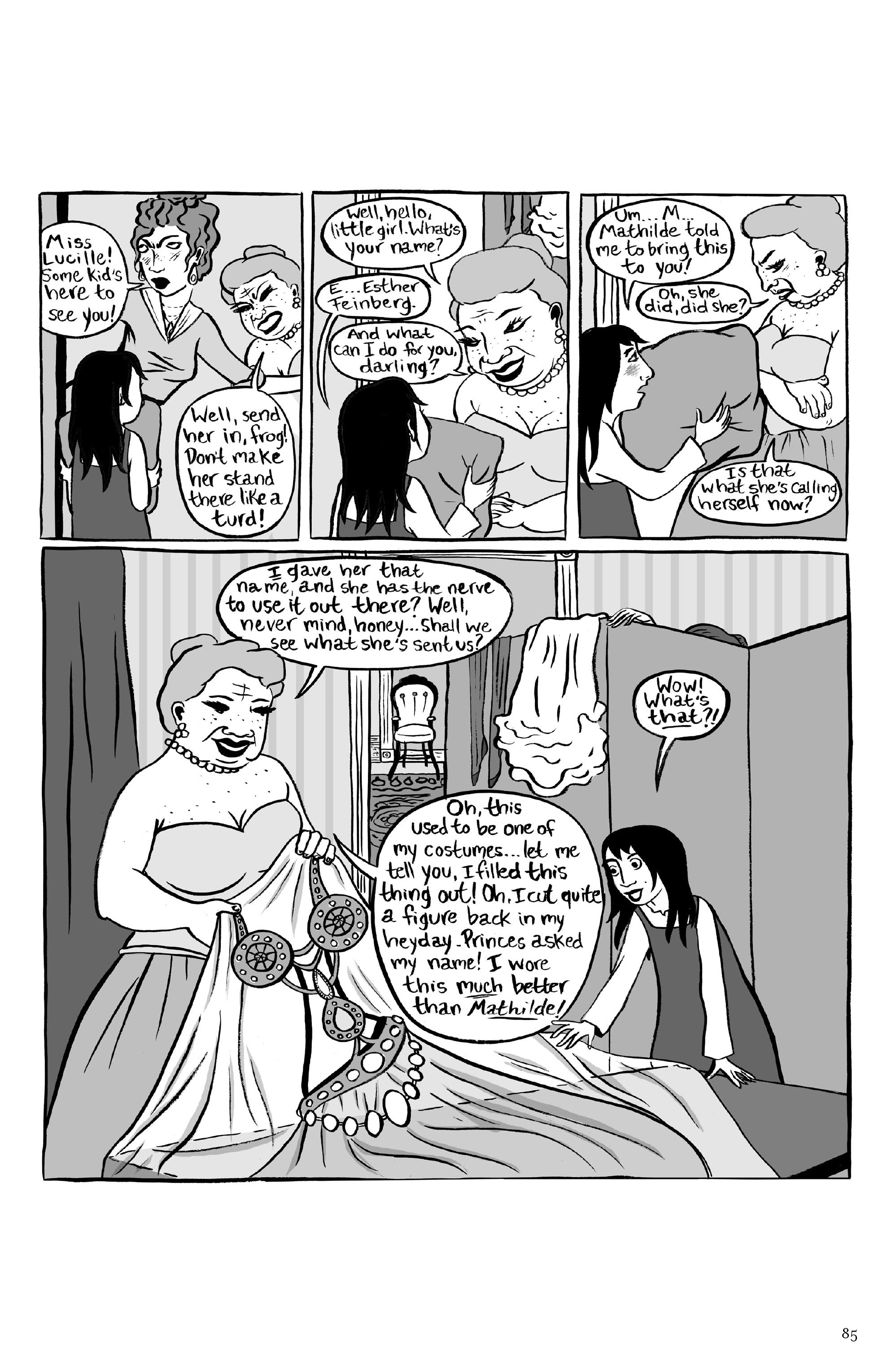 Read online Drawing Lines: An Anthology of Women Cartoonists comic -  Issue # TPB - 85