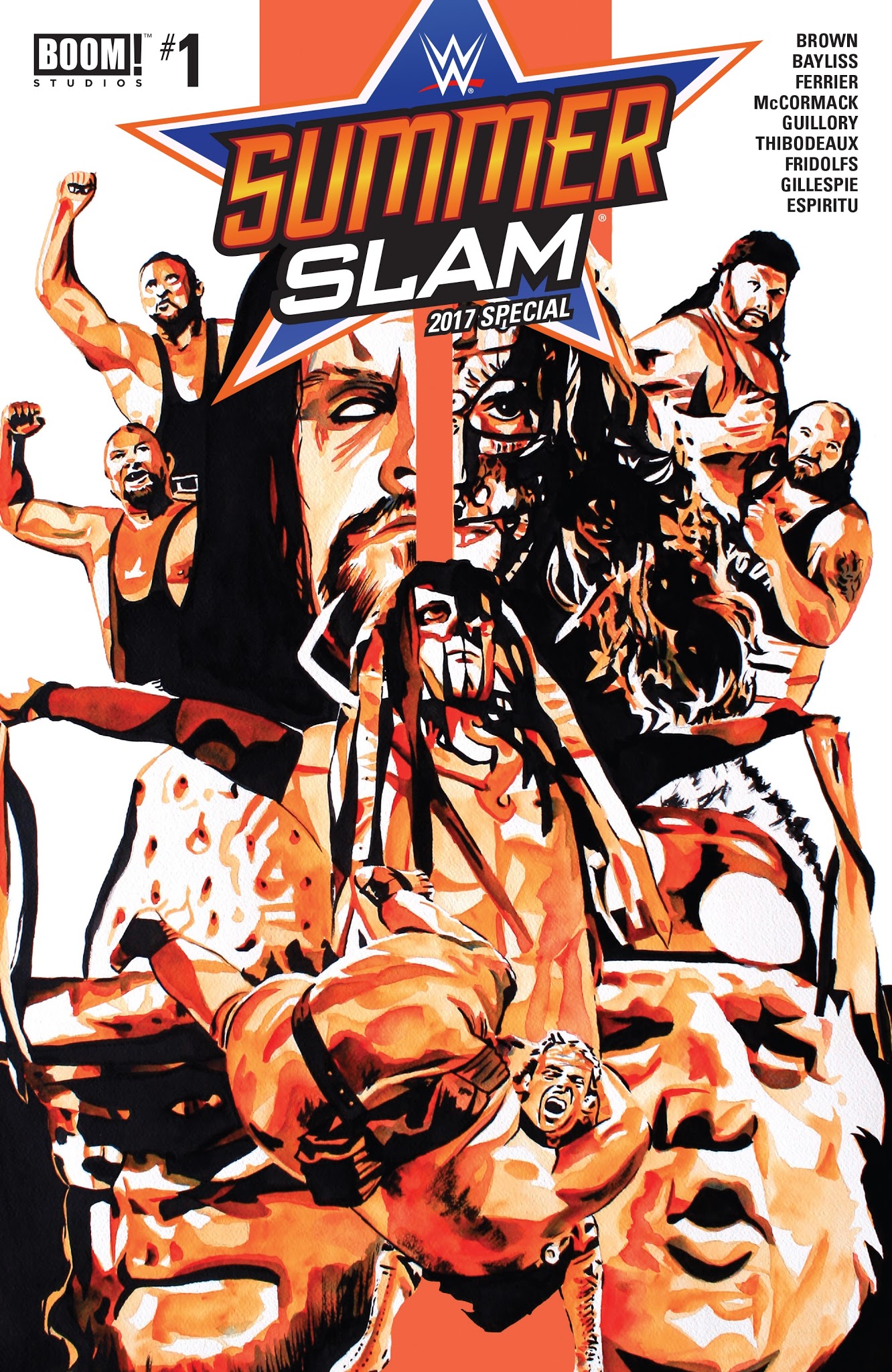 Read online WWE: Summerslam 2017 Special comic -  Issue # Full - 1