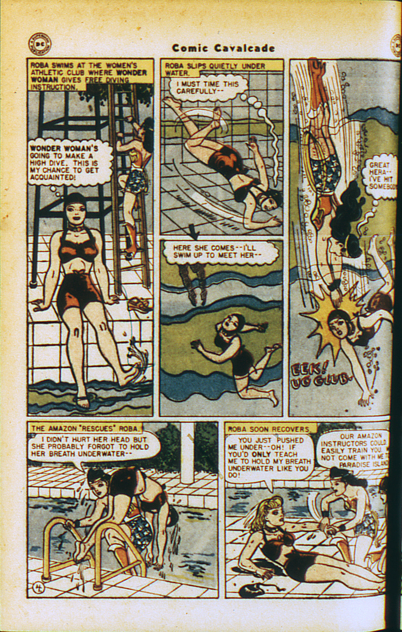 Read online Comic Cavalcade comic -  Issue #19 - 7