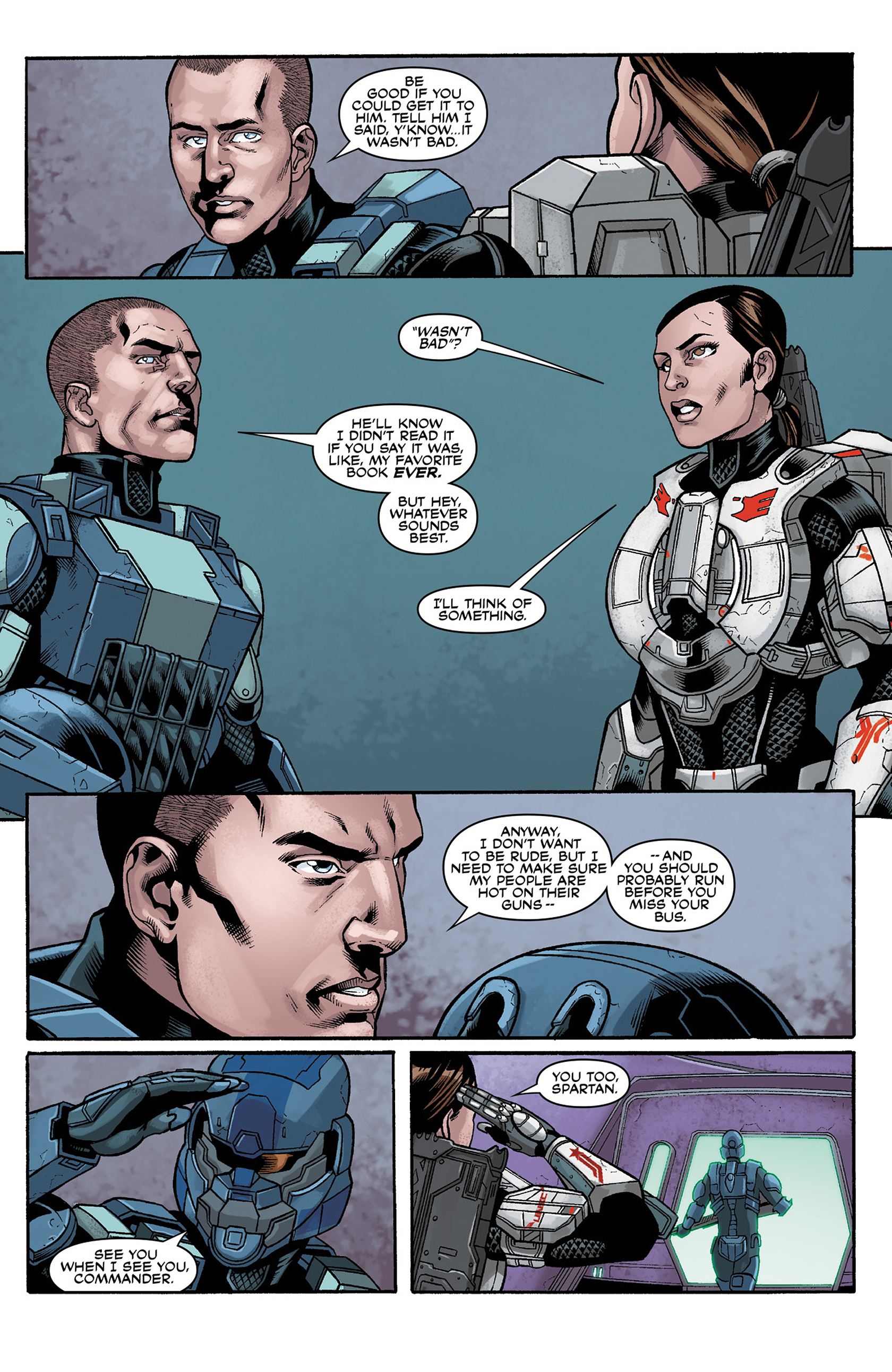 Read online Halo: Escalation comic -  Issue #3 - 18