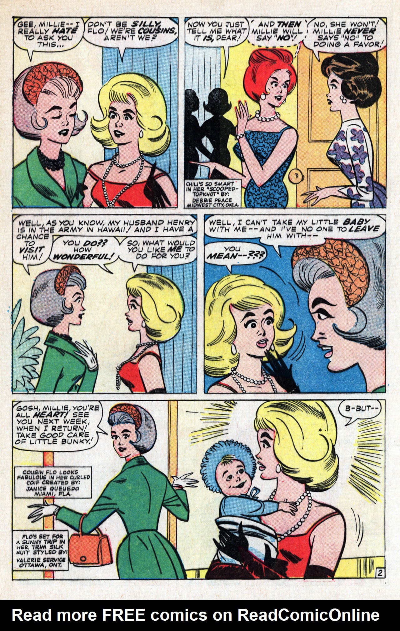Read online Millie the Model comic -  Issue #118 - 4