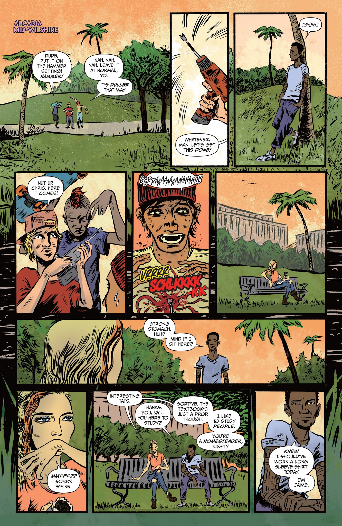 Read online Arcadia comic -  Issue #2 - 12