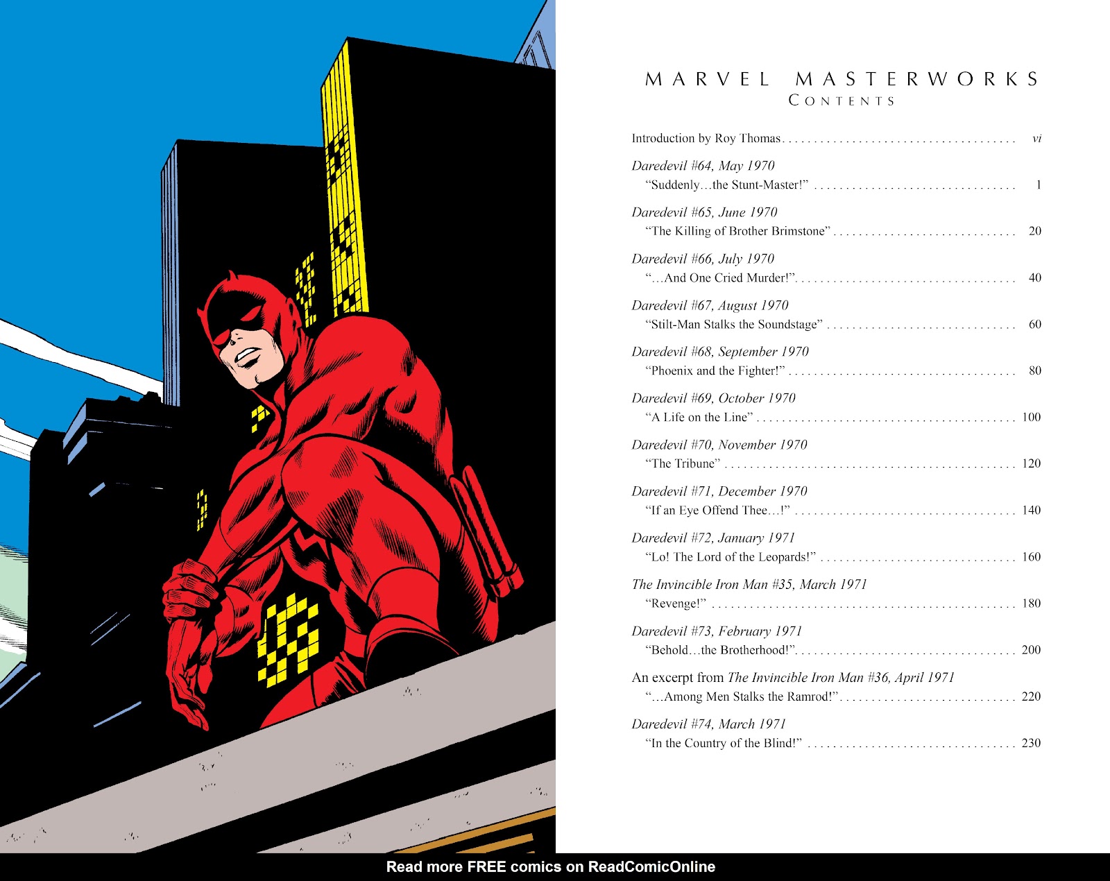 Marvel Masterworks: Daredevil issue TPB 7 (Part 1) - Page 4