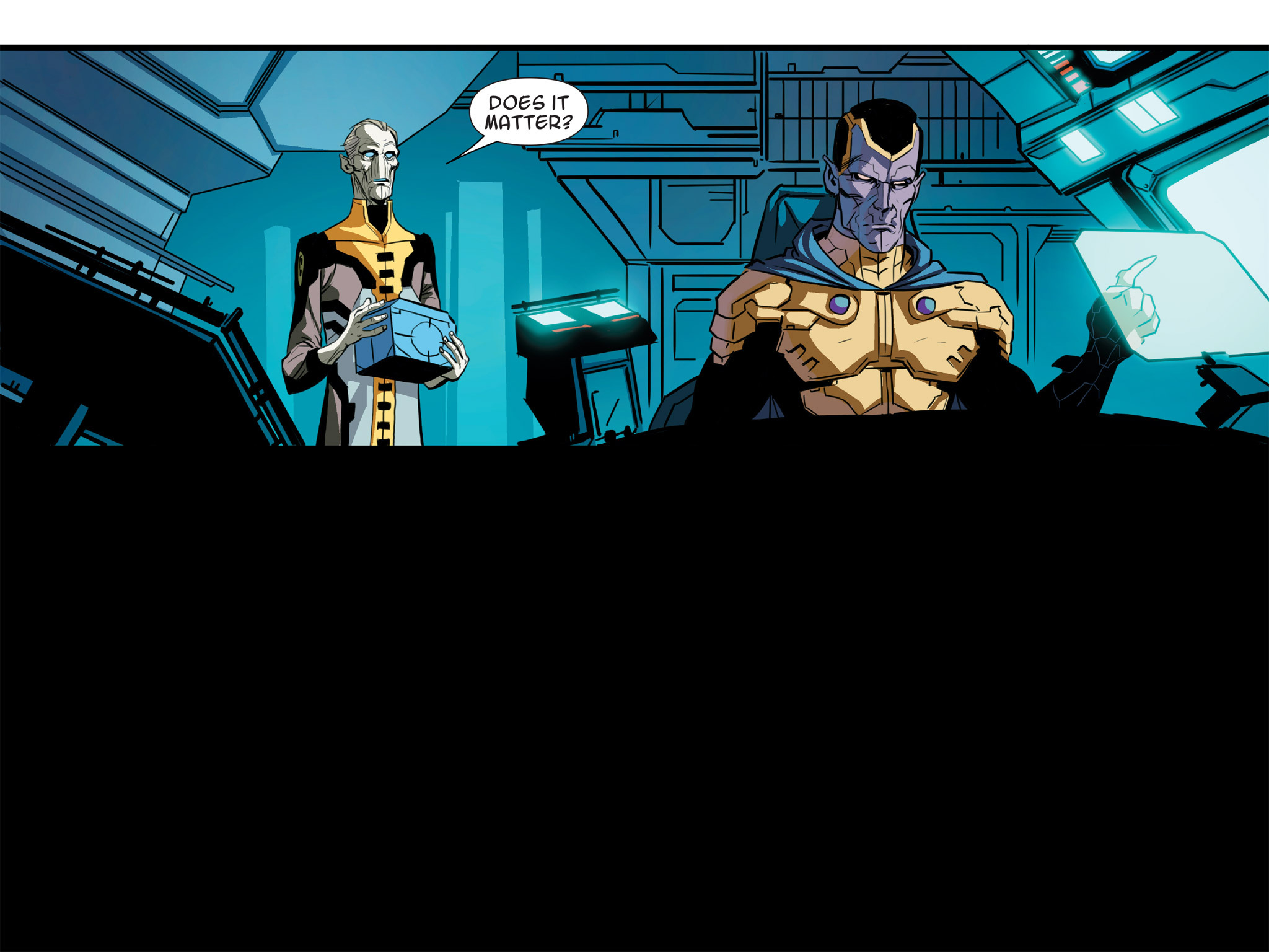 Read online Thanos: A God Up There Listening comic -  Issue # TPB - 349