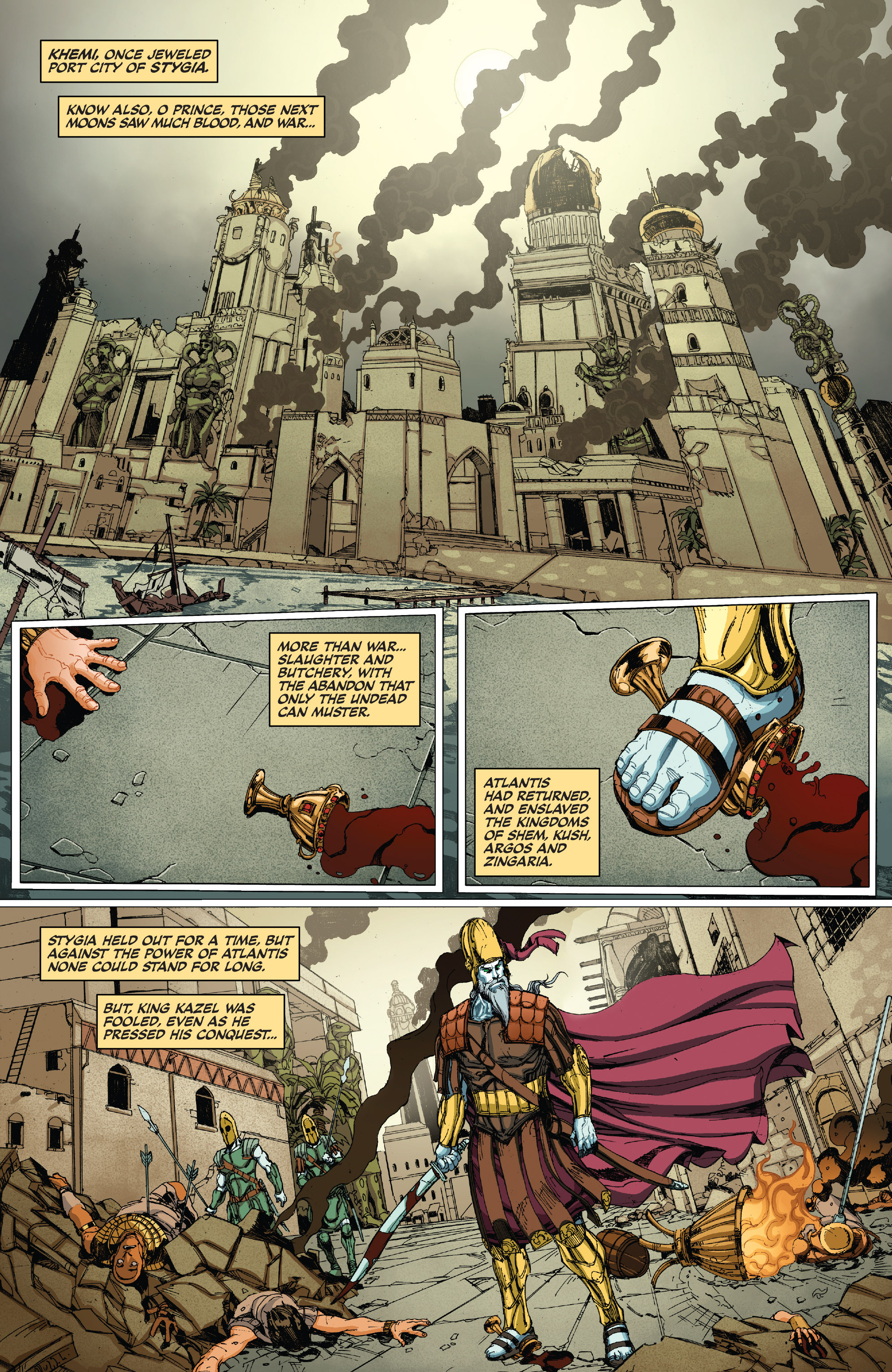 Read online Red Sonja: Atlantis Rises comic -  Issue #3 - 3