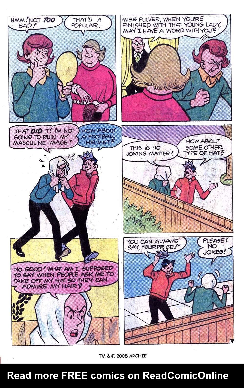Read online Jughead (1965) comic -  Issue #276 - 17