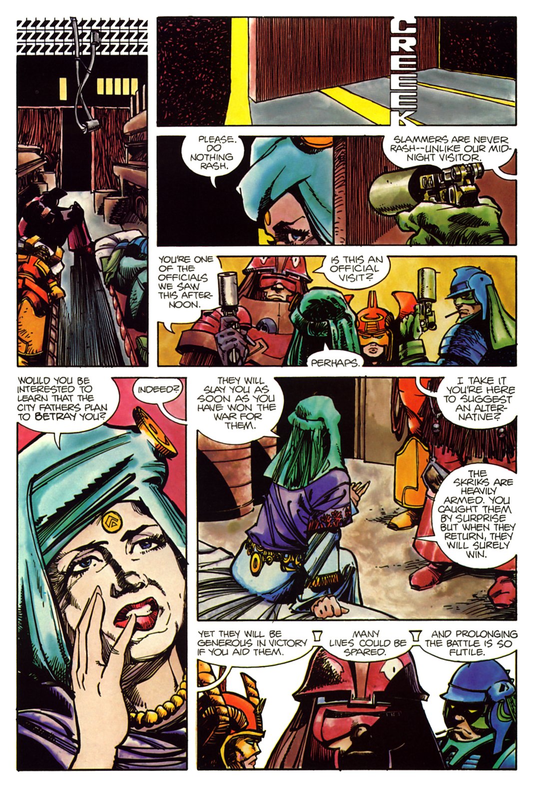 Read online Marvel Graphic Novel comic -  Issue #6 - The Star Slammers - 11