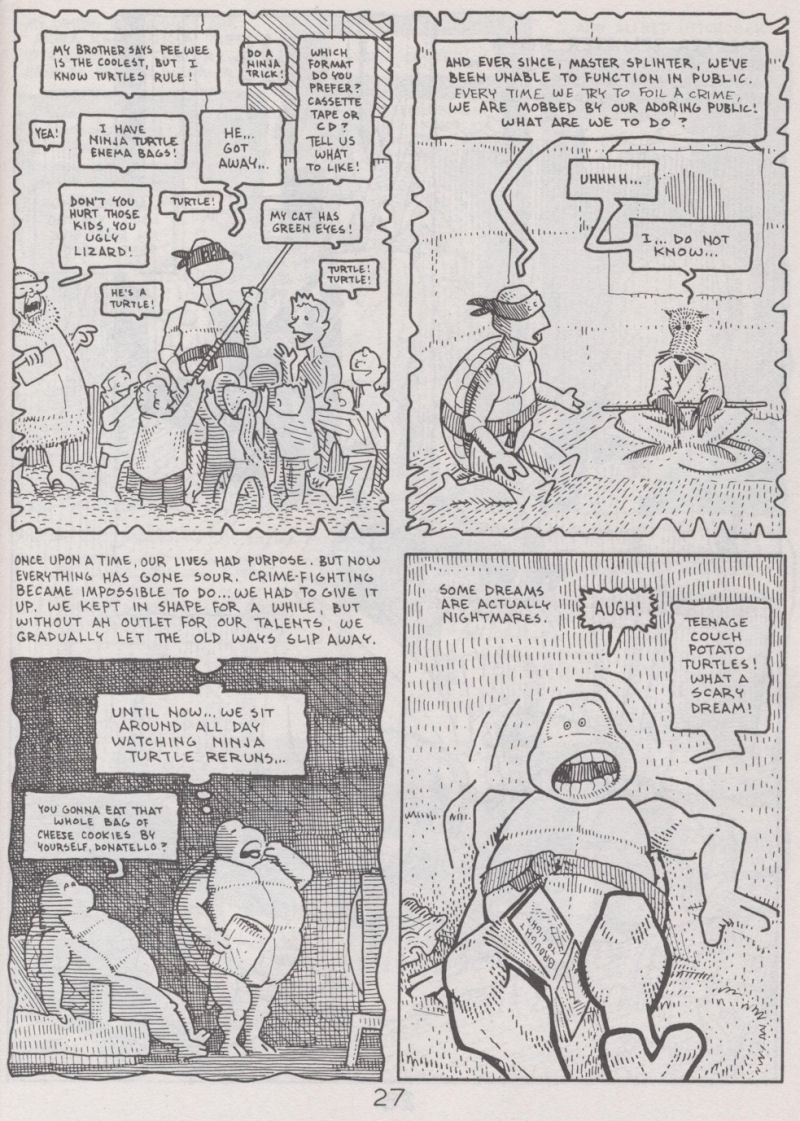 Read online Teenage Mutant Ninja Turtles (1984) comic -  Issue #41 - 28