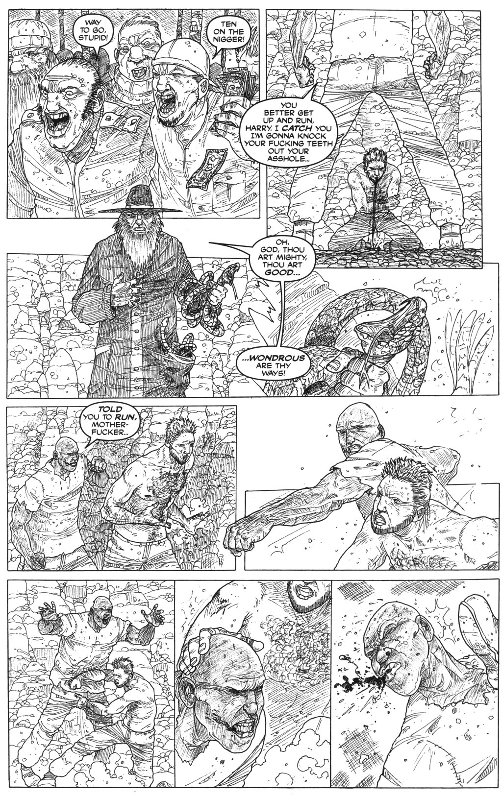 Read online Joe R. Lansdale's By Bizarre Hands comic -  Issue #3 - 13