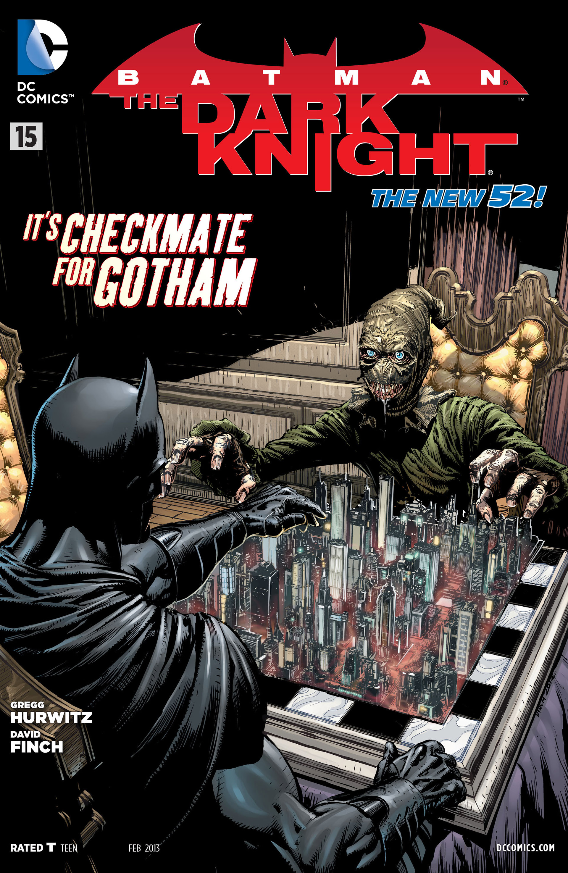 Read online Batman: The Dark Knight [II] (2011) comic -  Issue #15 - 1