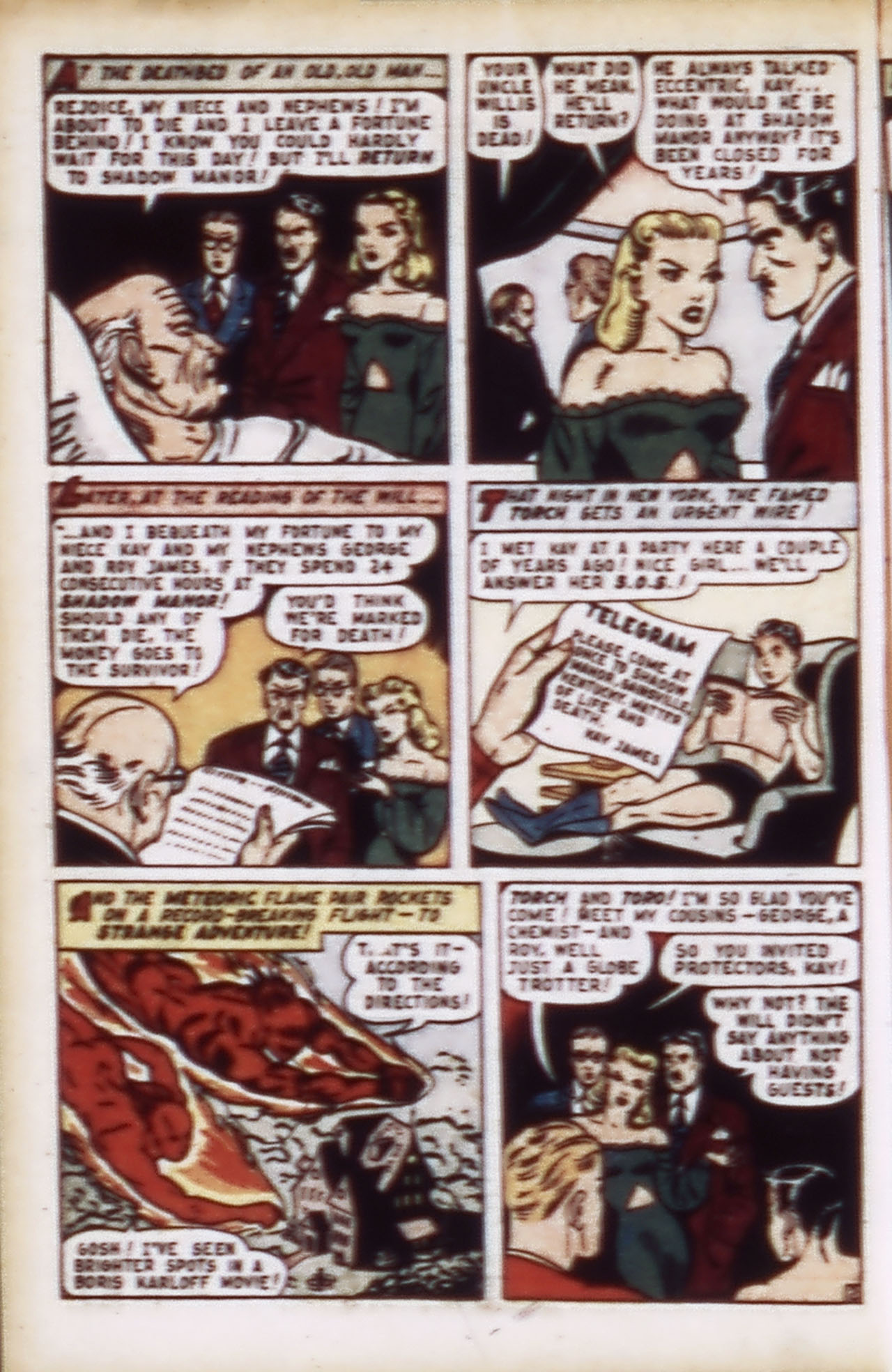 Read online The Human Torch (1940) comic -  Issue #26 - 30