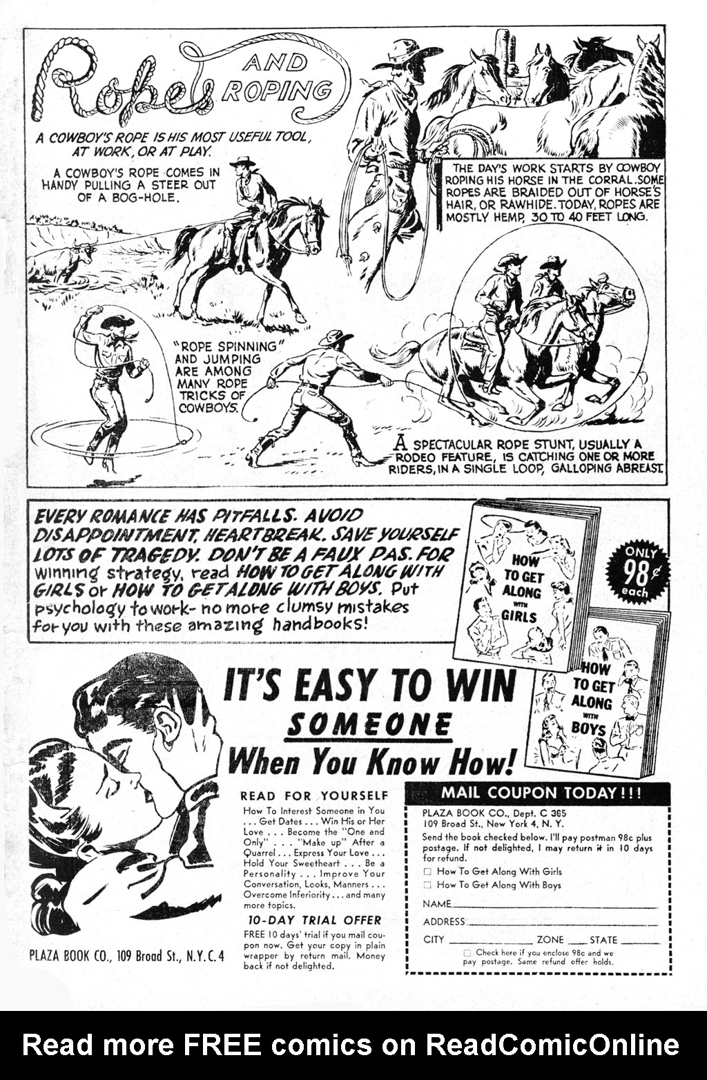 Read online Cowboy Western Comics (1948) comic -  Issue #39 - 35