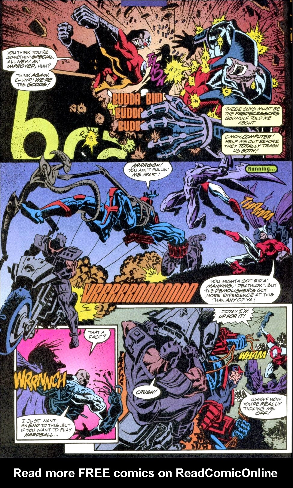 Read online Deathlok (1991) comic -  Issue #32 - 6