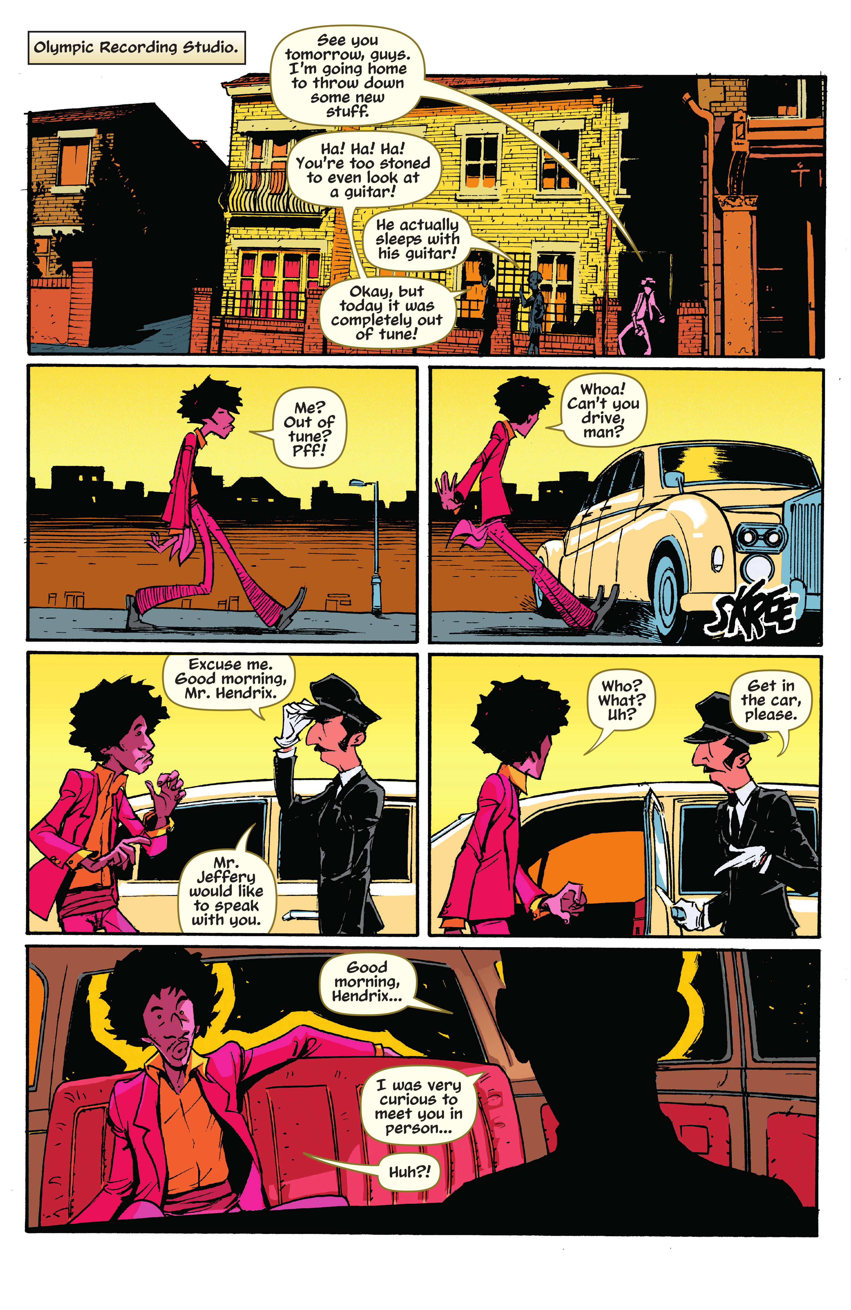 Read online Hendrix: Electric Requiem comic -  Issue # TPB - 68