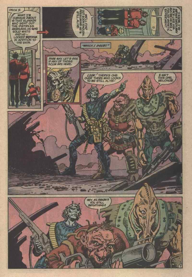 Read online Star Trek (1984) comic -  Issue #49 - 7