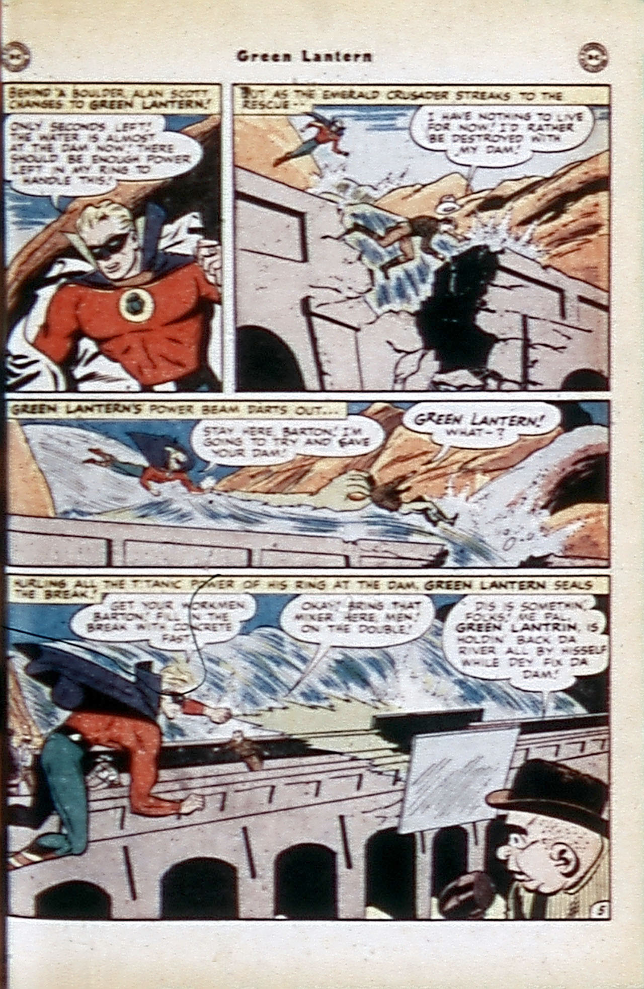 Read online Green Lantern (1941) comic -  Issue #32 - 40