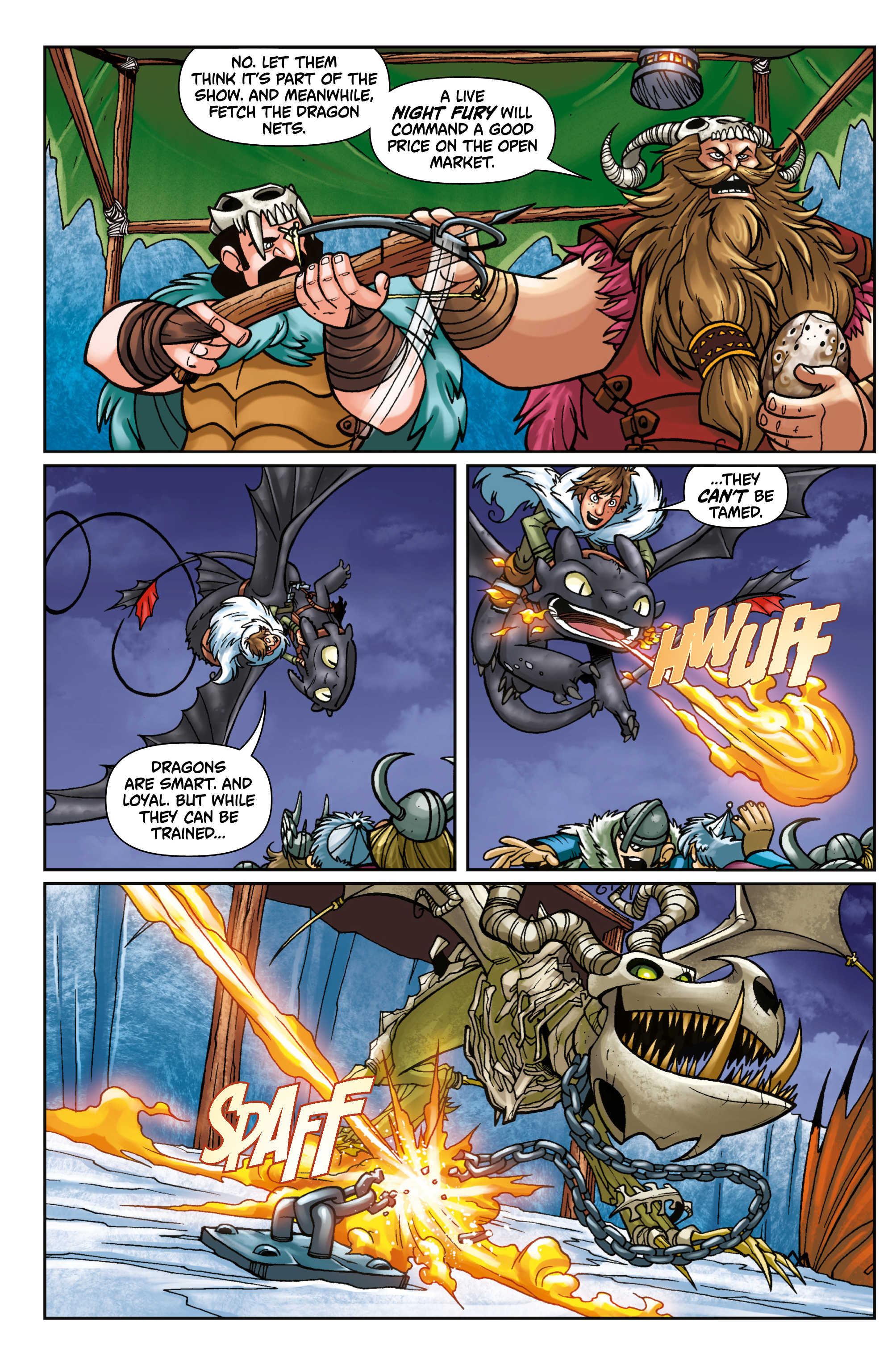 Read online DreamWorks Dragons: Riders of Berk comic -  Issue # _TPB - 37