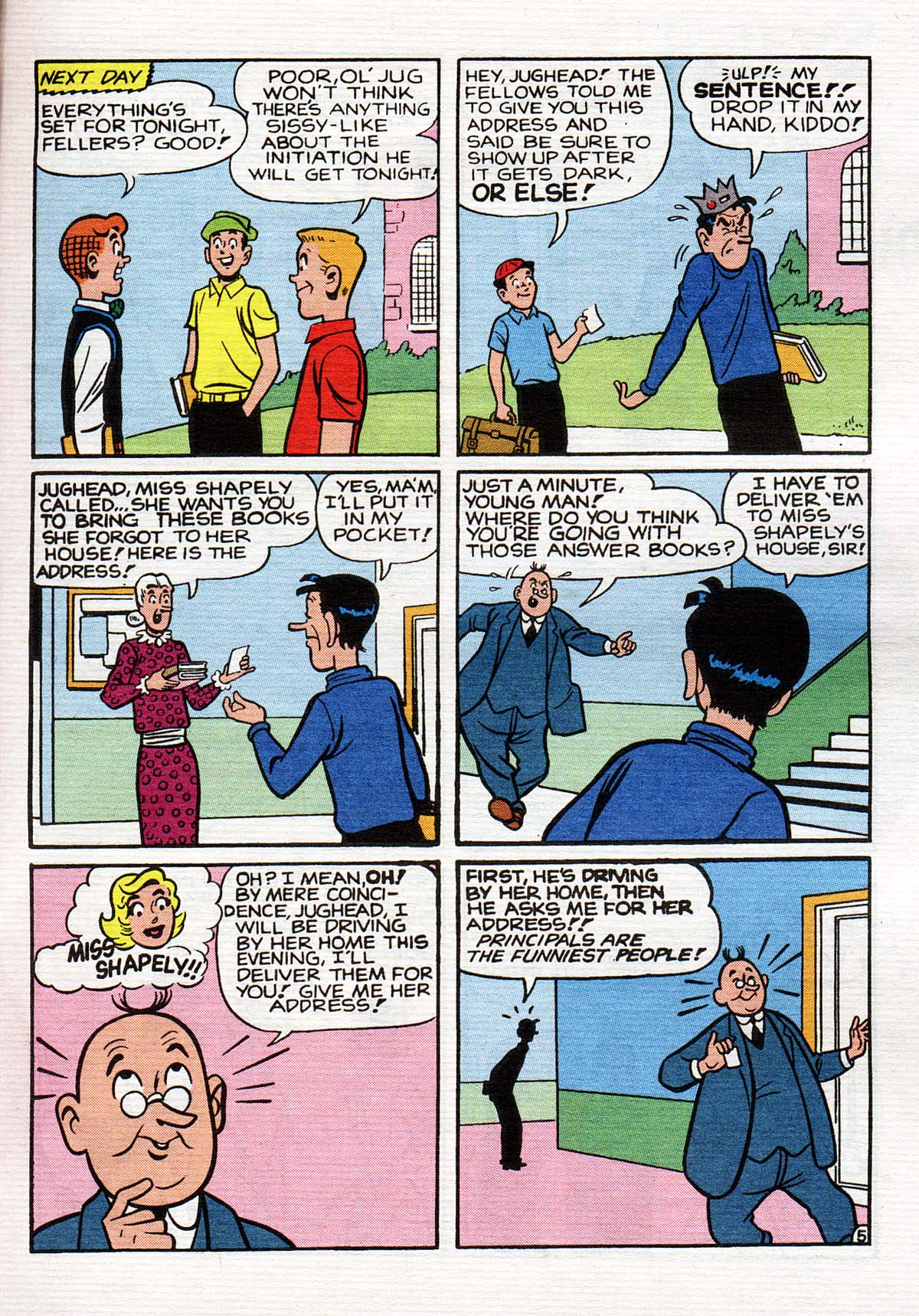 Read online Jughead's Double Digest Magazine comic -  Issue #103 - 126