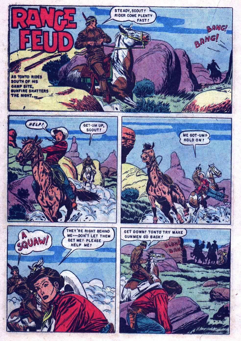 Read online Lone Ranger's Companion Tonto comic -  Issue #7 - 20